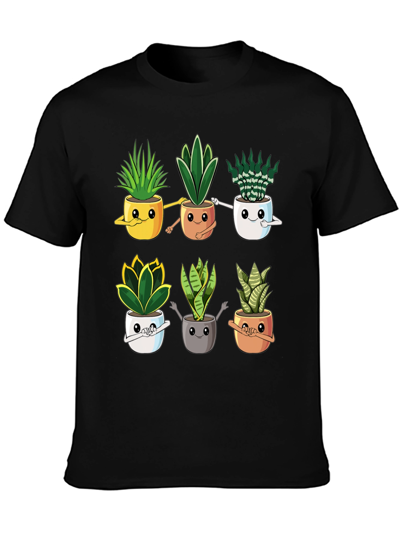 Cute Succulent Plant T-Shirt