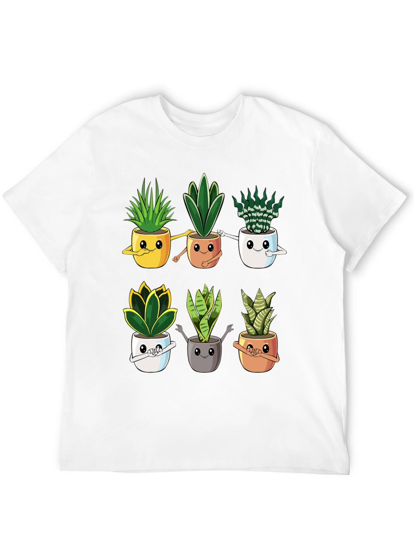 Cute Succulent Plant T-Shirt