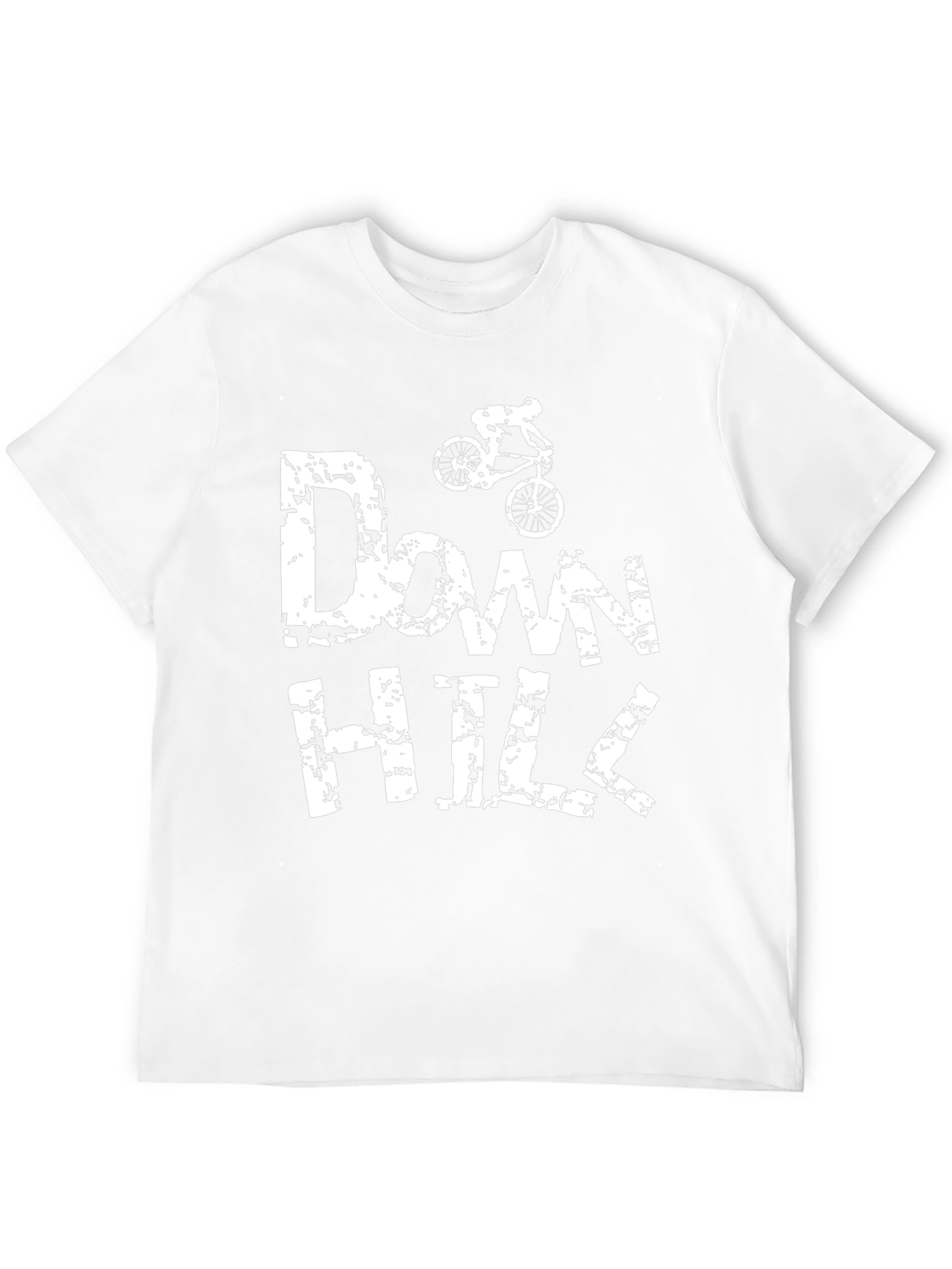 Downhill Mountain Bike T-Shirt - Black Graphic Tee