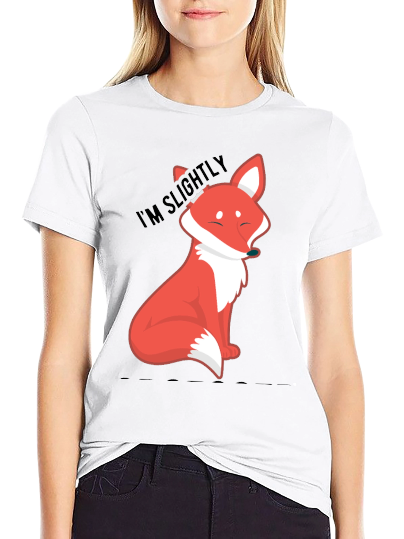 Im Slightly Fox T-Shirt