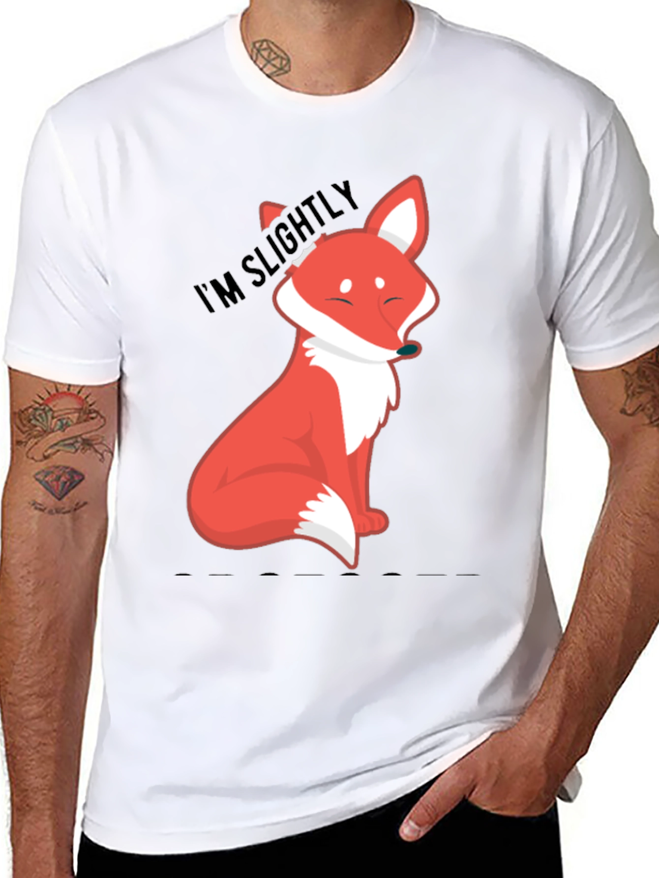 Im Slightly Fox T-Shirt