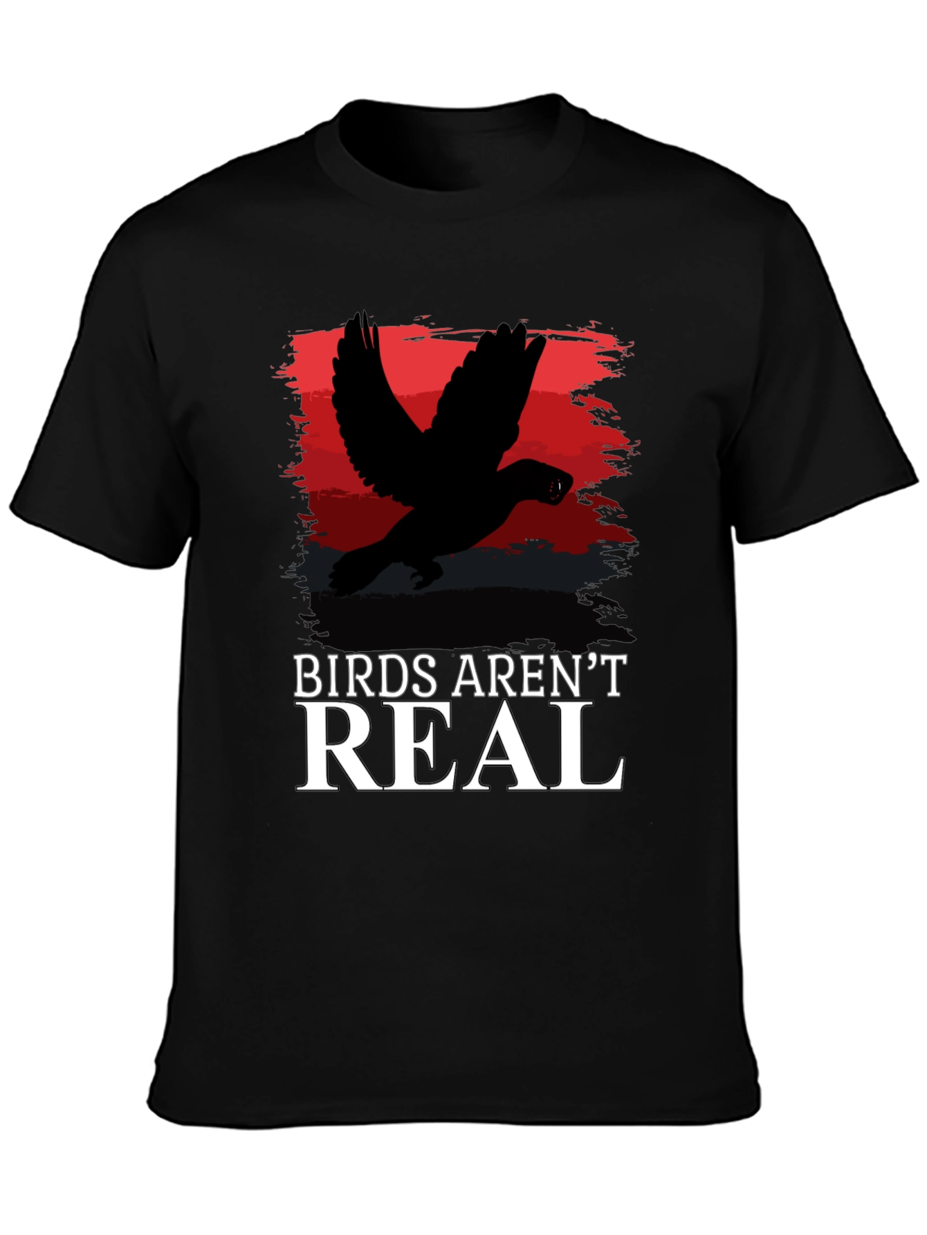 Birds Arent Real Graphic T-Shirt