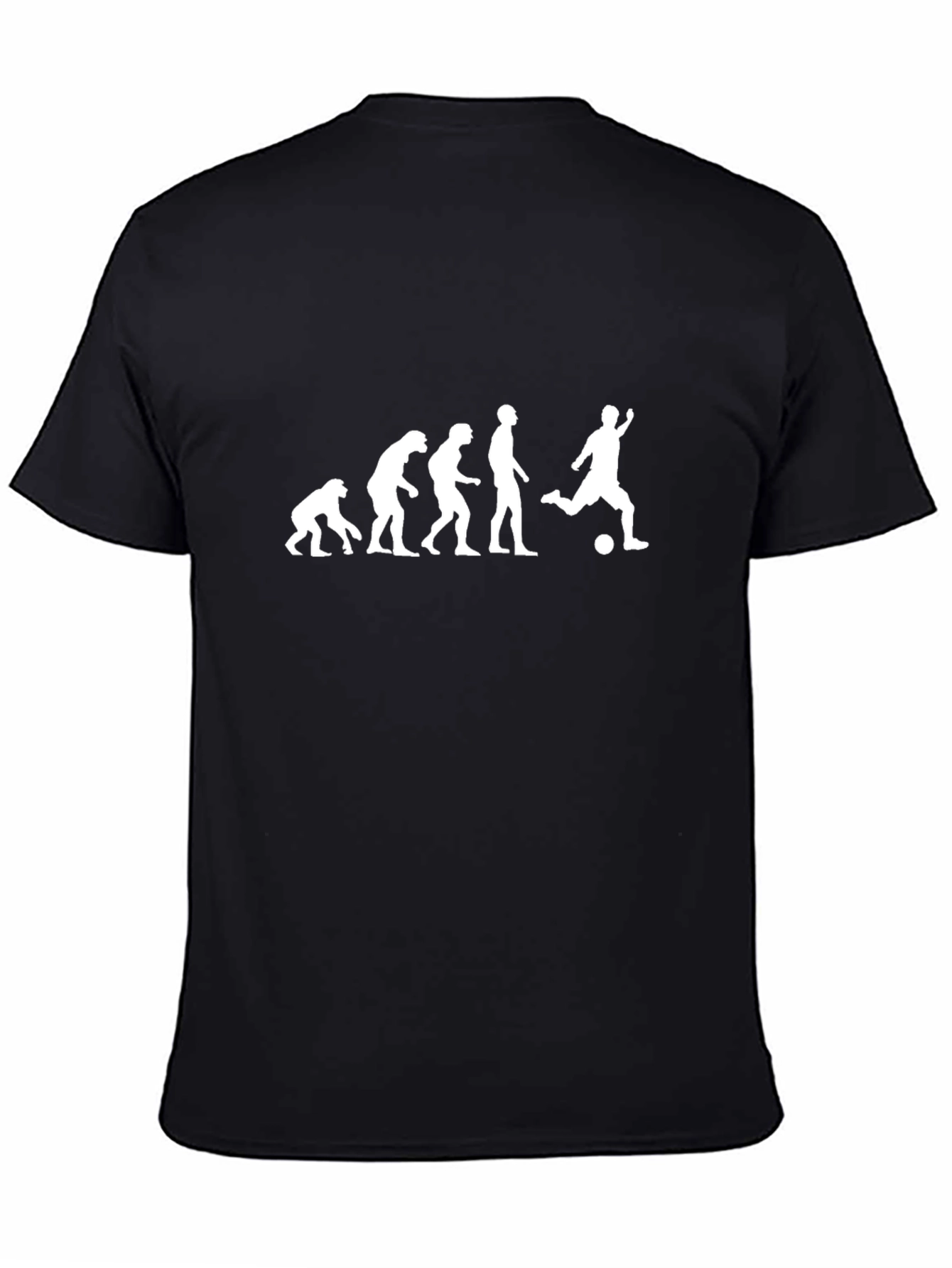 Soccer Evolution Graphic Tee - Black T-Shirt
