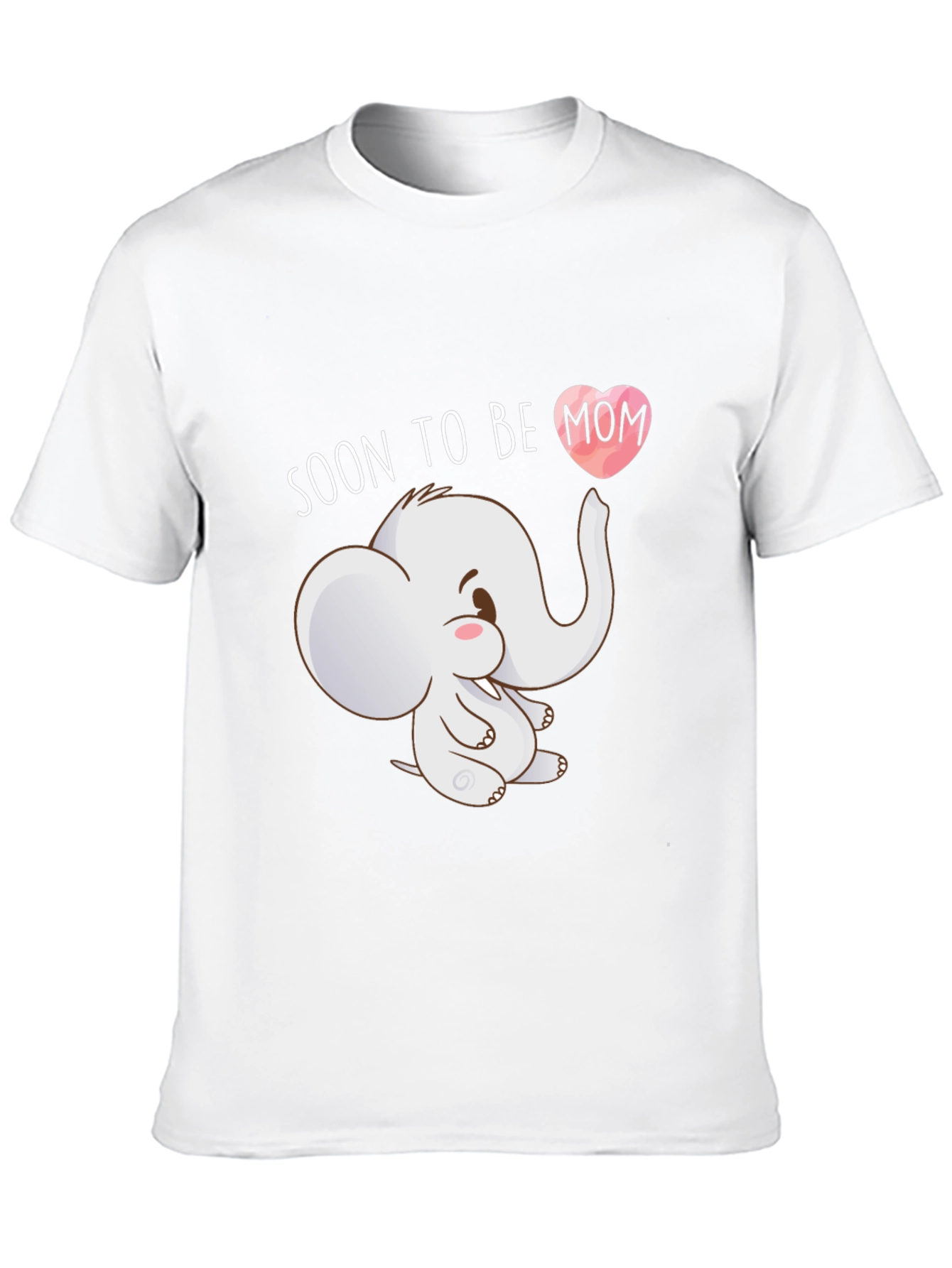 Soon to Be Mom Elephant T-Shirt