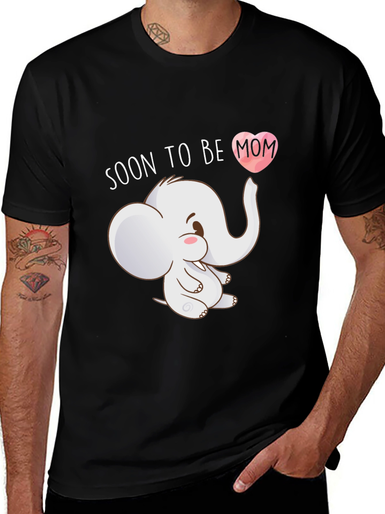 Soon to Be Mom Elephant T-Shirt