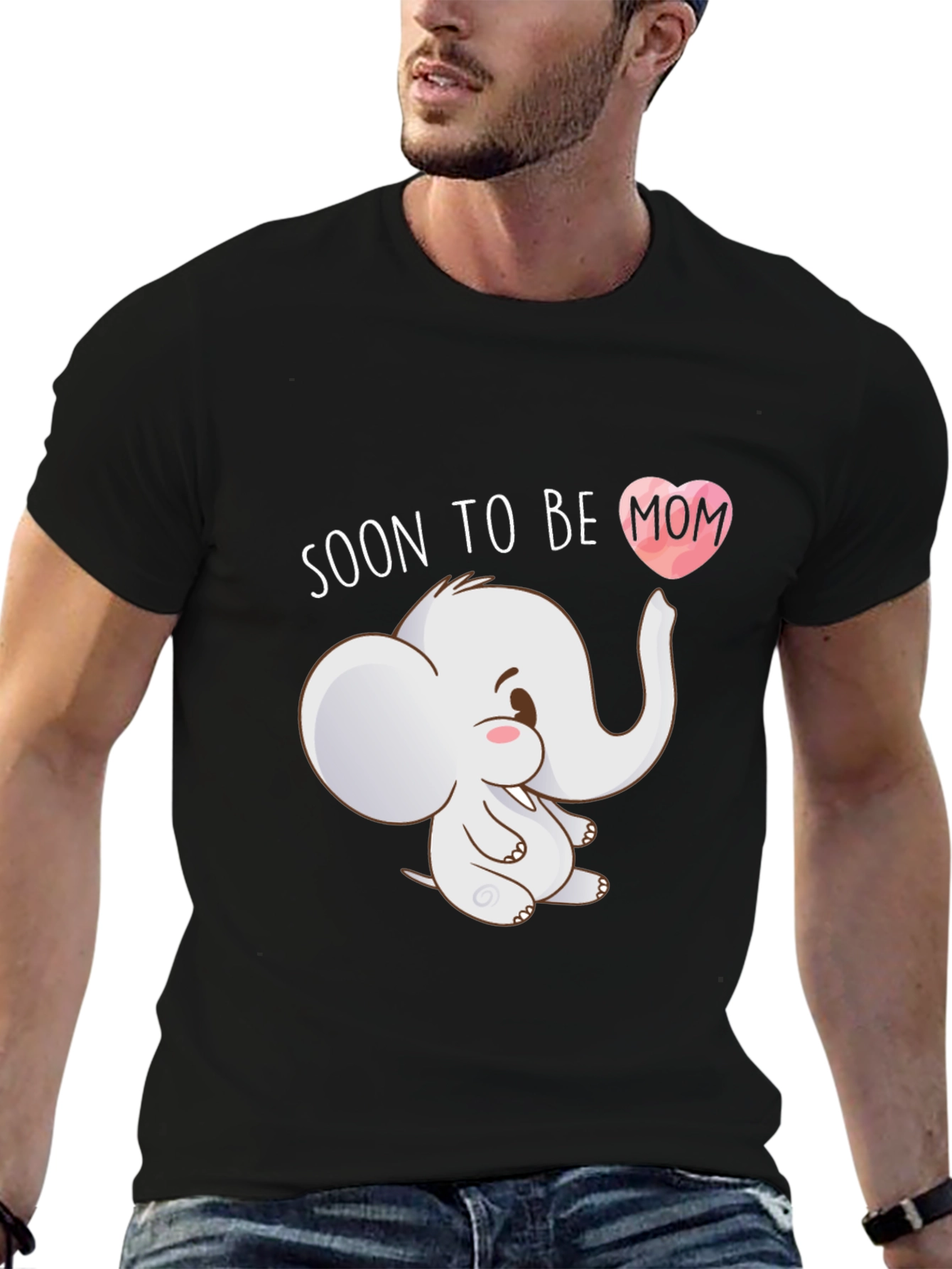 Soon to Be Mom Elephant T-Shirt