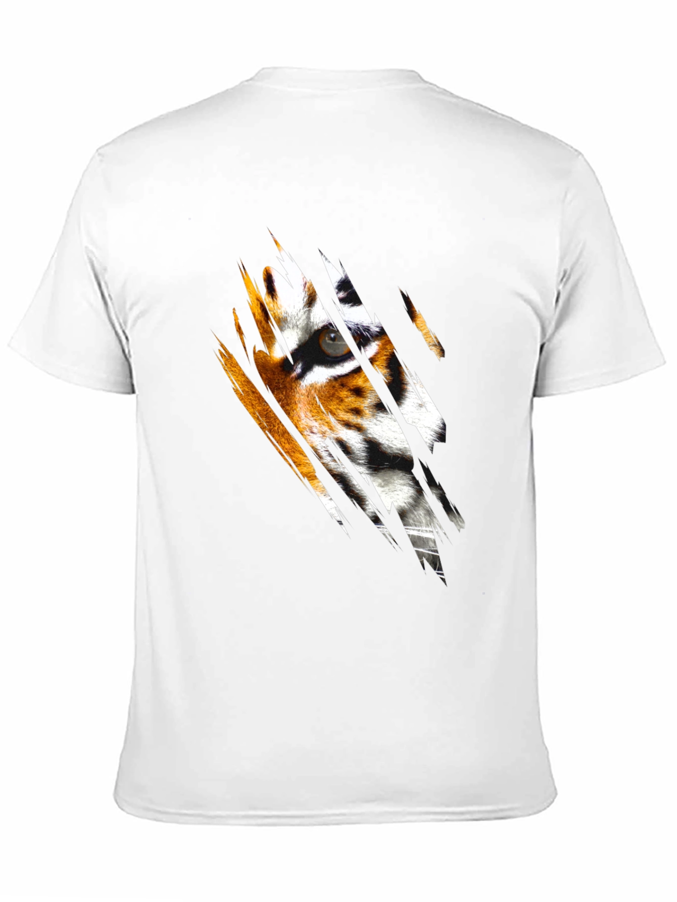 Tiger Eye Graphic Black T-Shirt