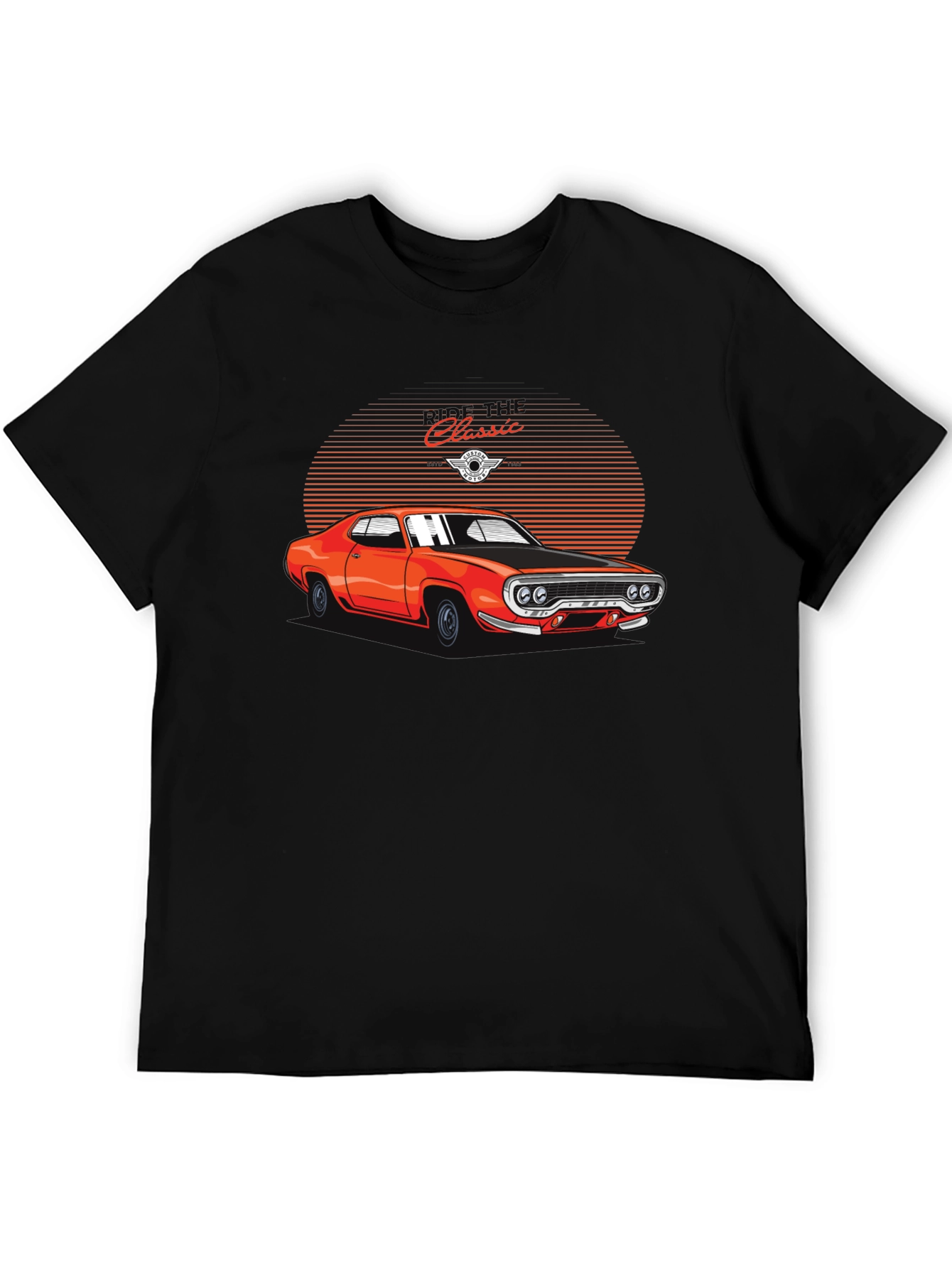 Classic Car Graphic Tee - Retro Automotive Shirt