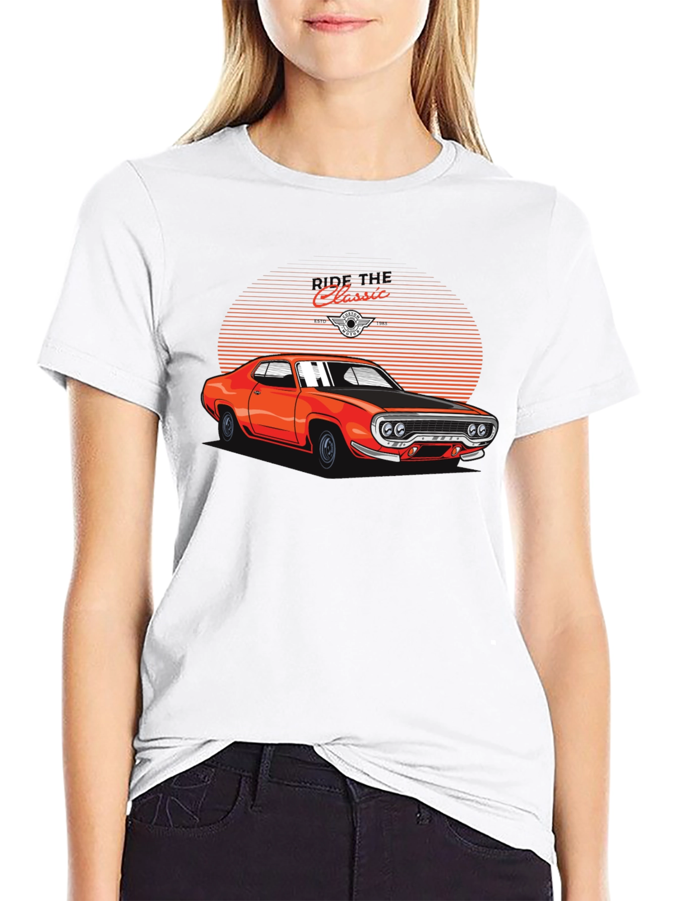 Classic Car Graphic Tee - Retro Automotive Shirt