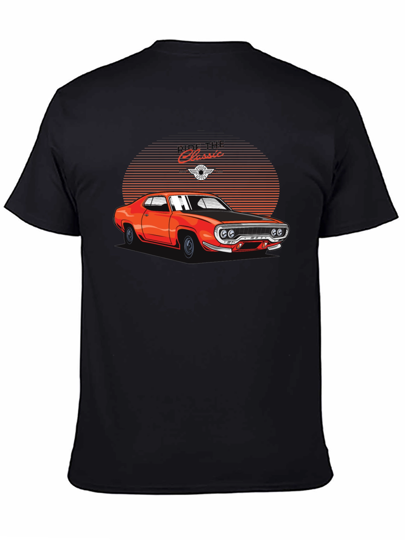 Classic Car Graphic Tee - Retro Automotive Shirt