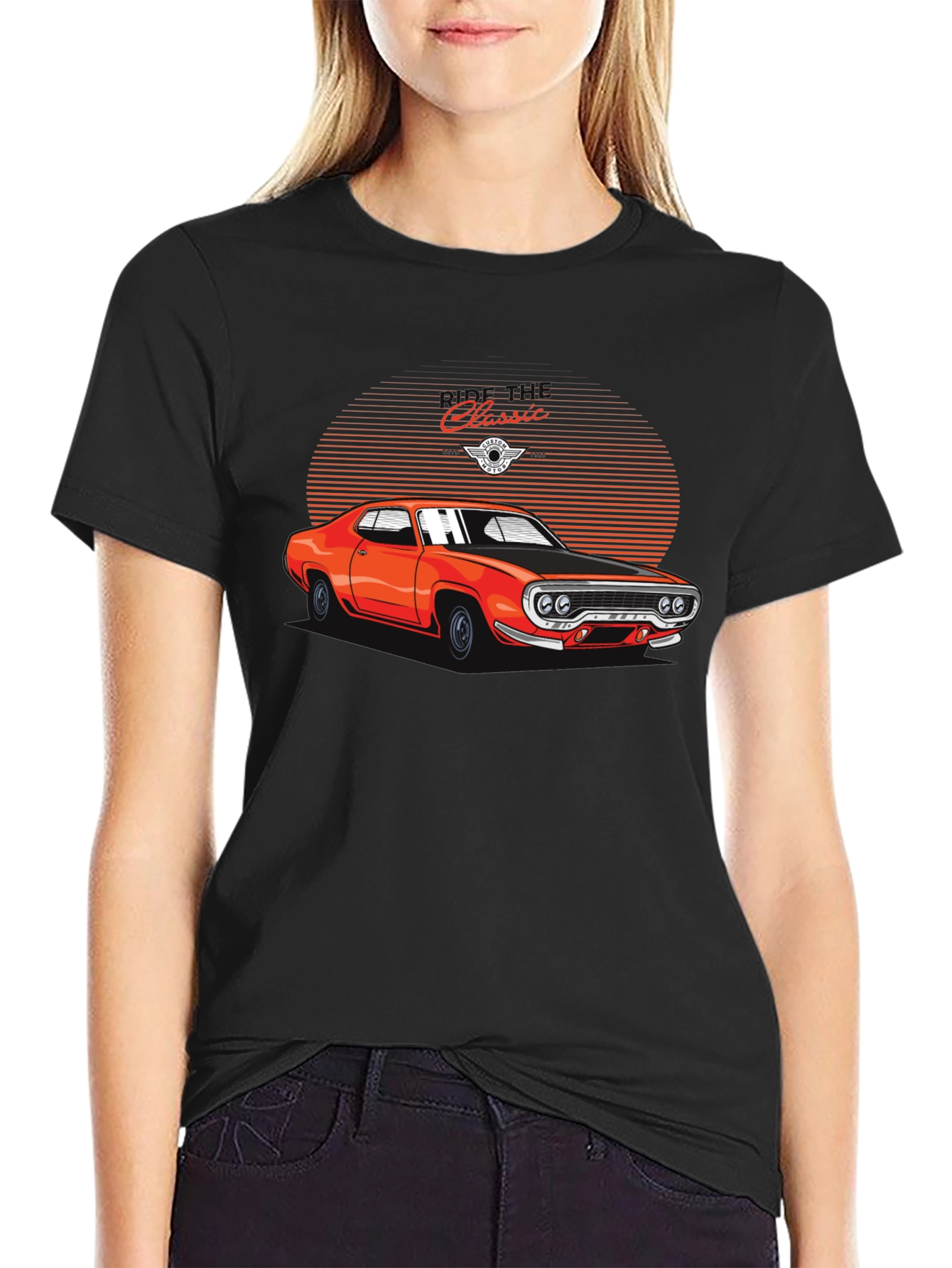 Classic Car Graphic Tee - Retro Automotive Shirt