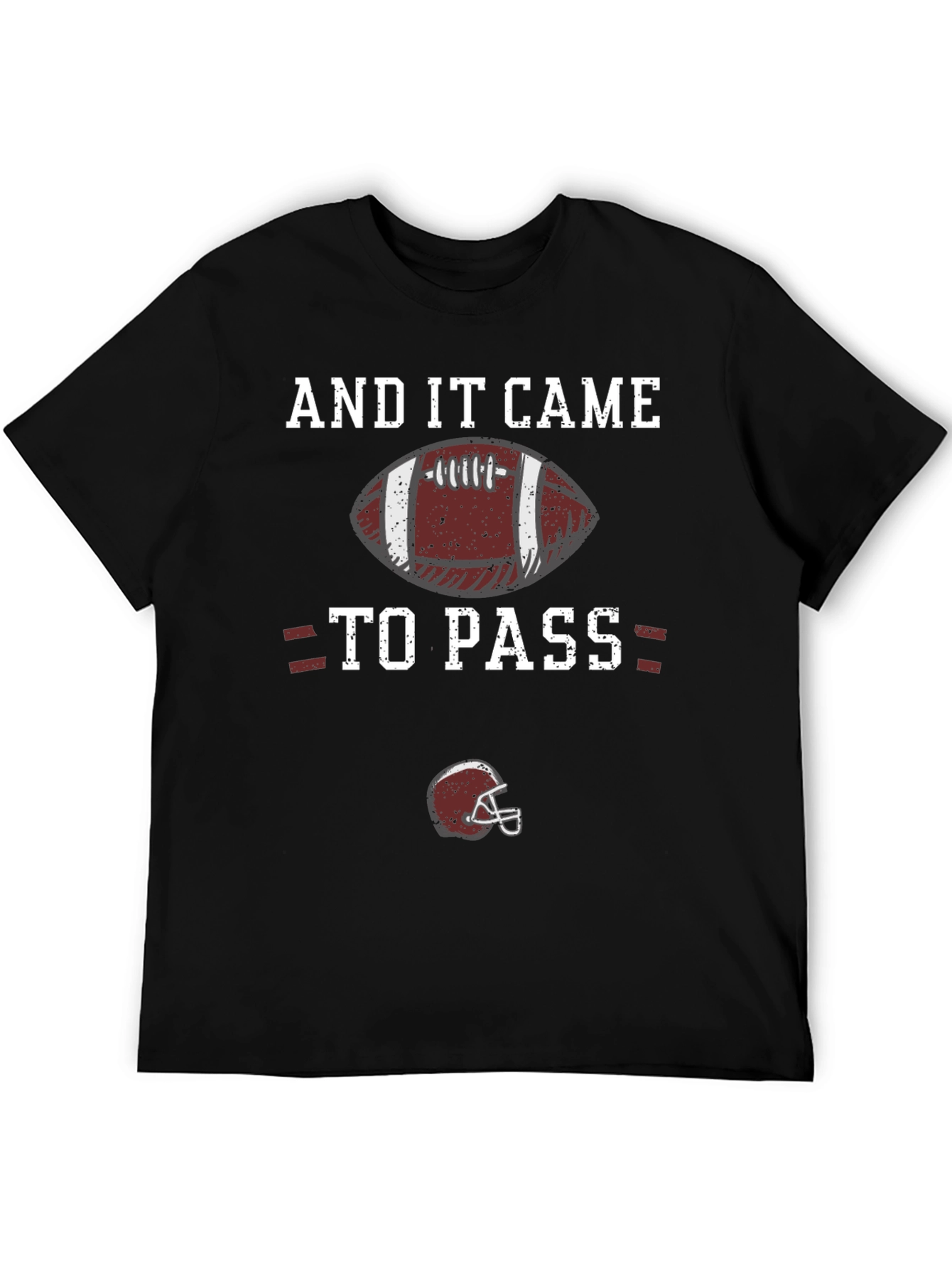 And It Came To Pass Football T-Shirt