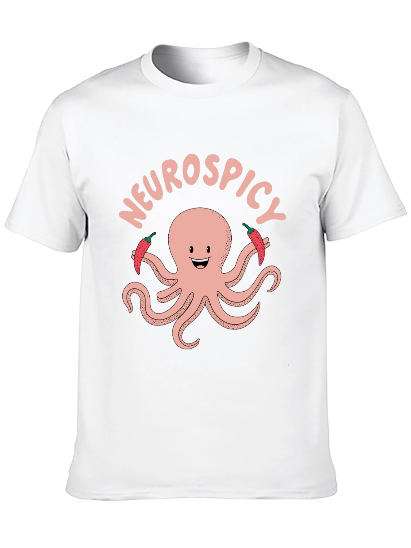 Neurospicy Octopus Graphic T-Shirt