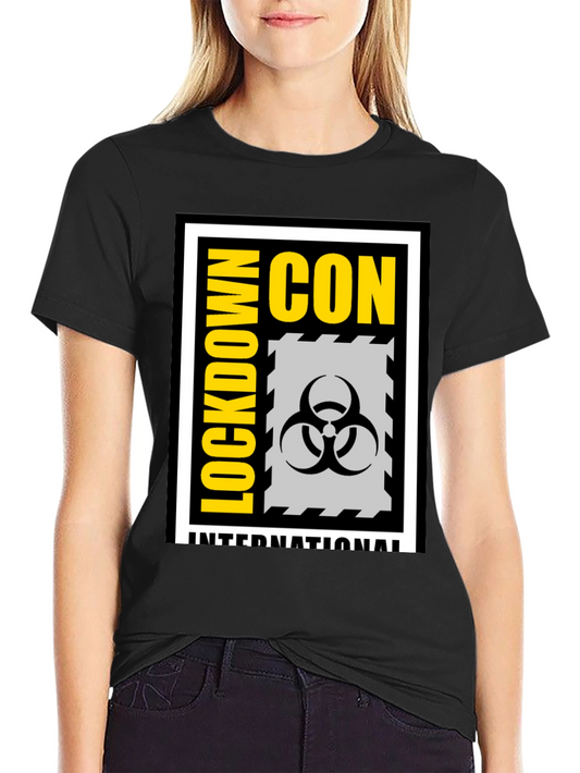 Lockdown Con International T-Shirt - Biohazard Design