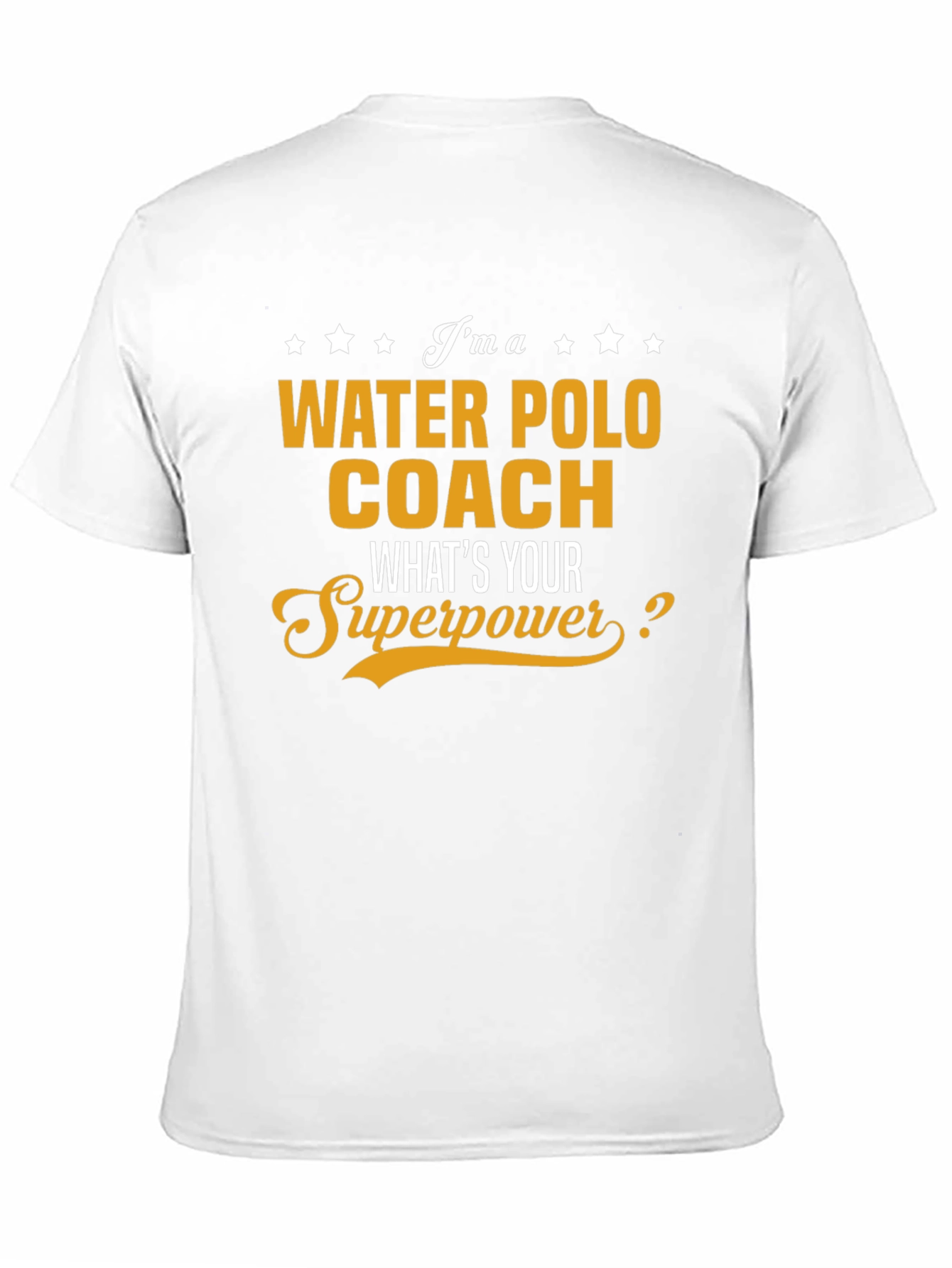 Water Polo Coach Superpower T-Shirt