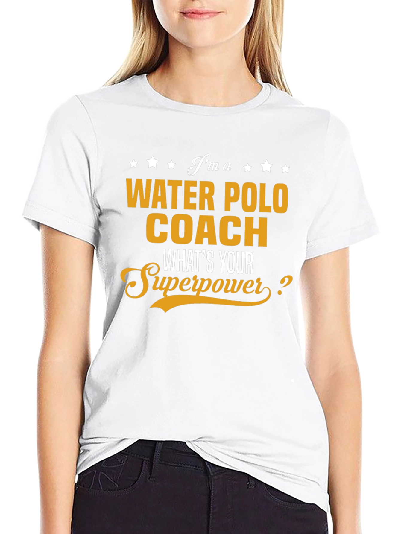 Water Polo Coach Superpower T-Shirt