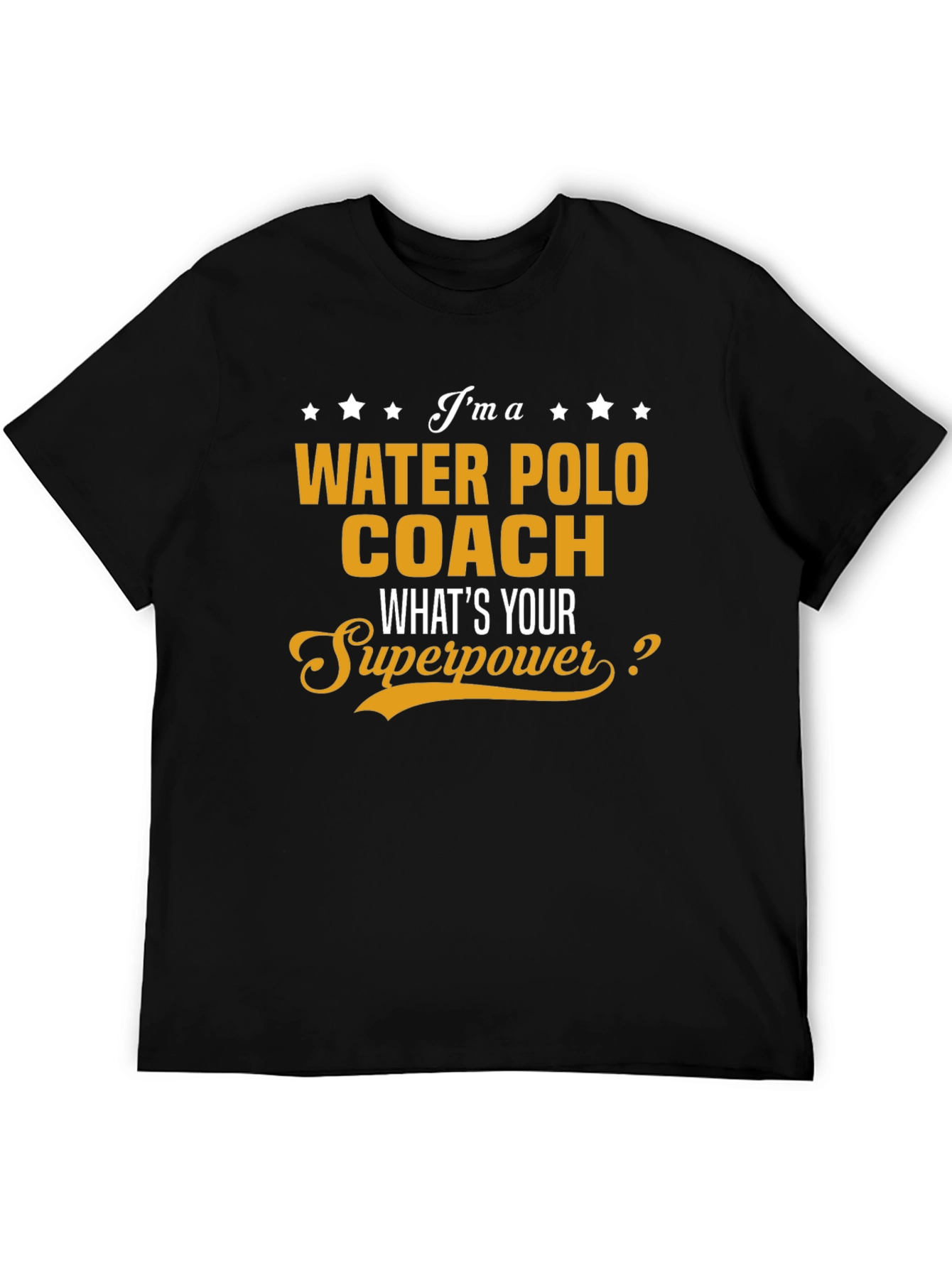 Water Polo Coach Superpower T-Shirt
