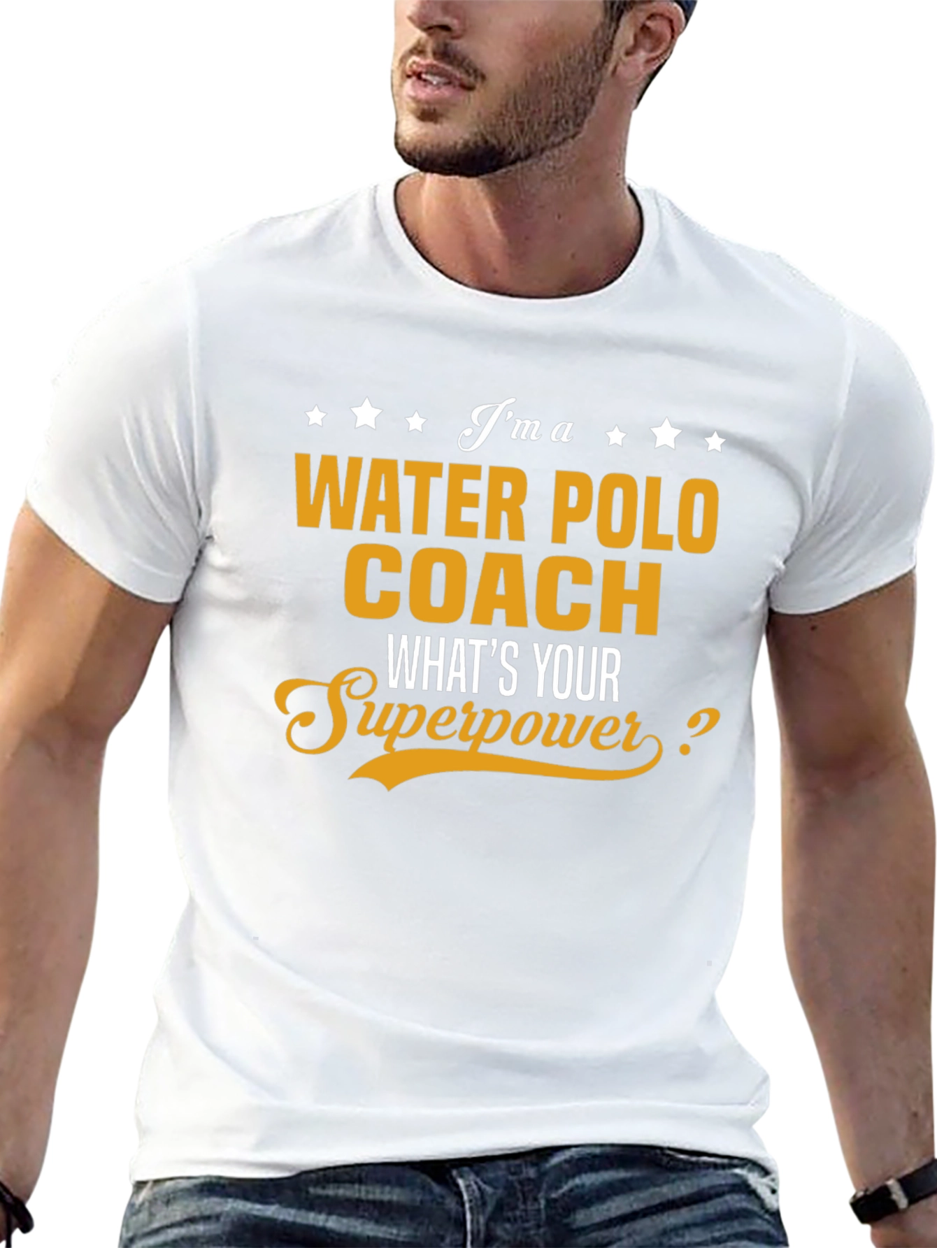 Water Polo Coach Superpower T-Shirt