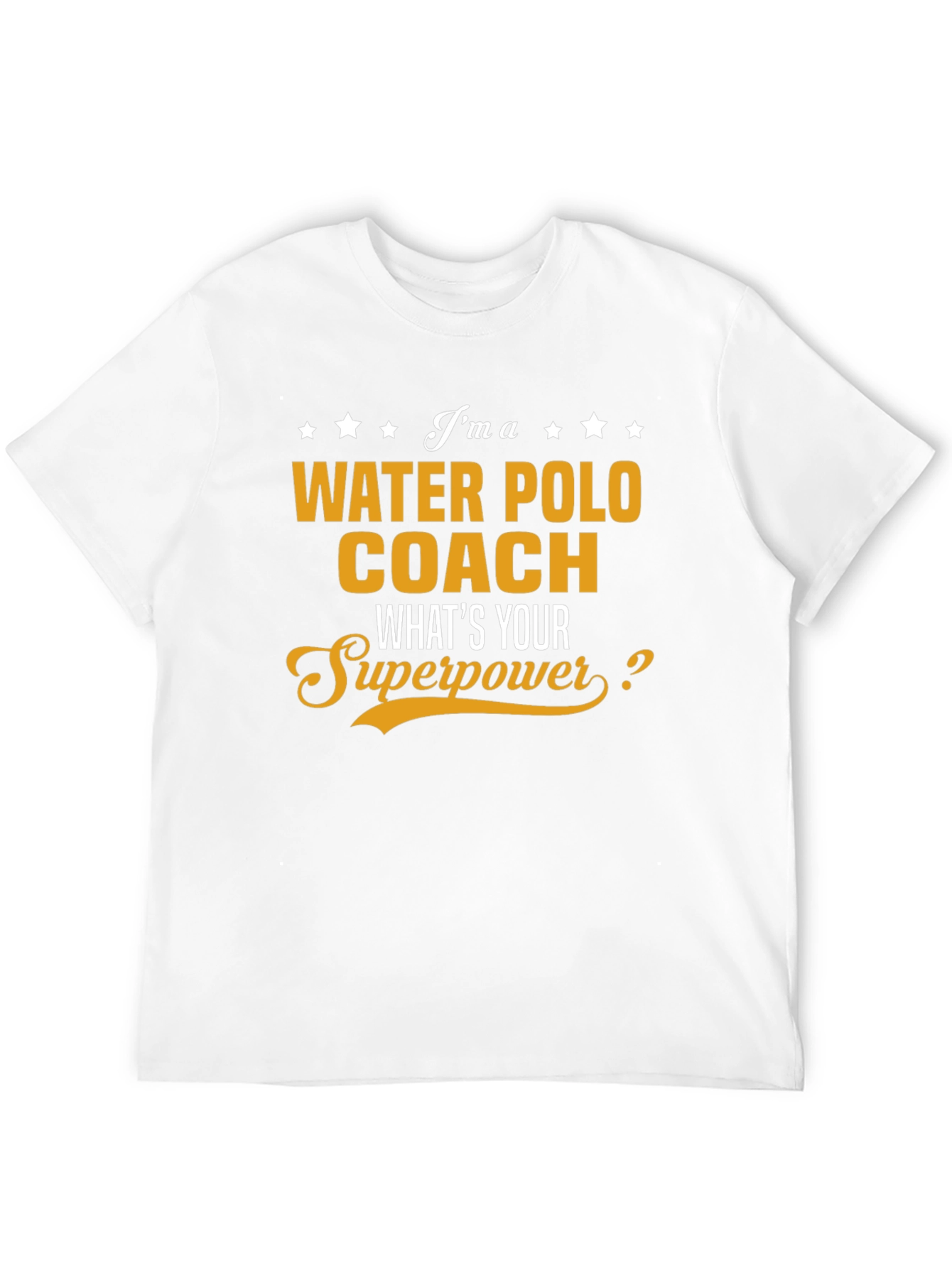 Water Polo Coach Superpower T-Shirt