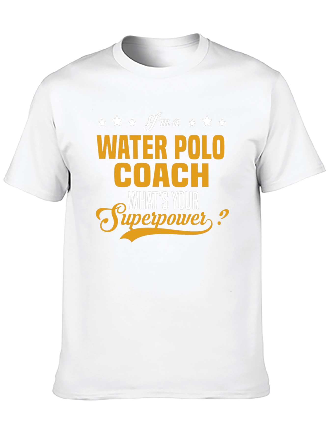 Water Polo Coach Superpower T-Shirt