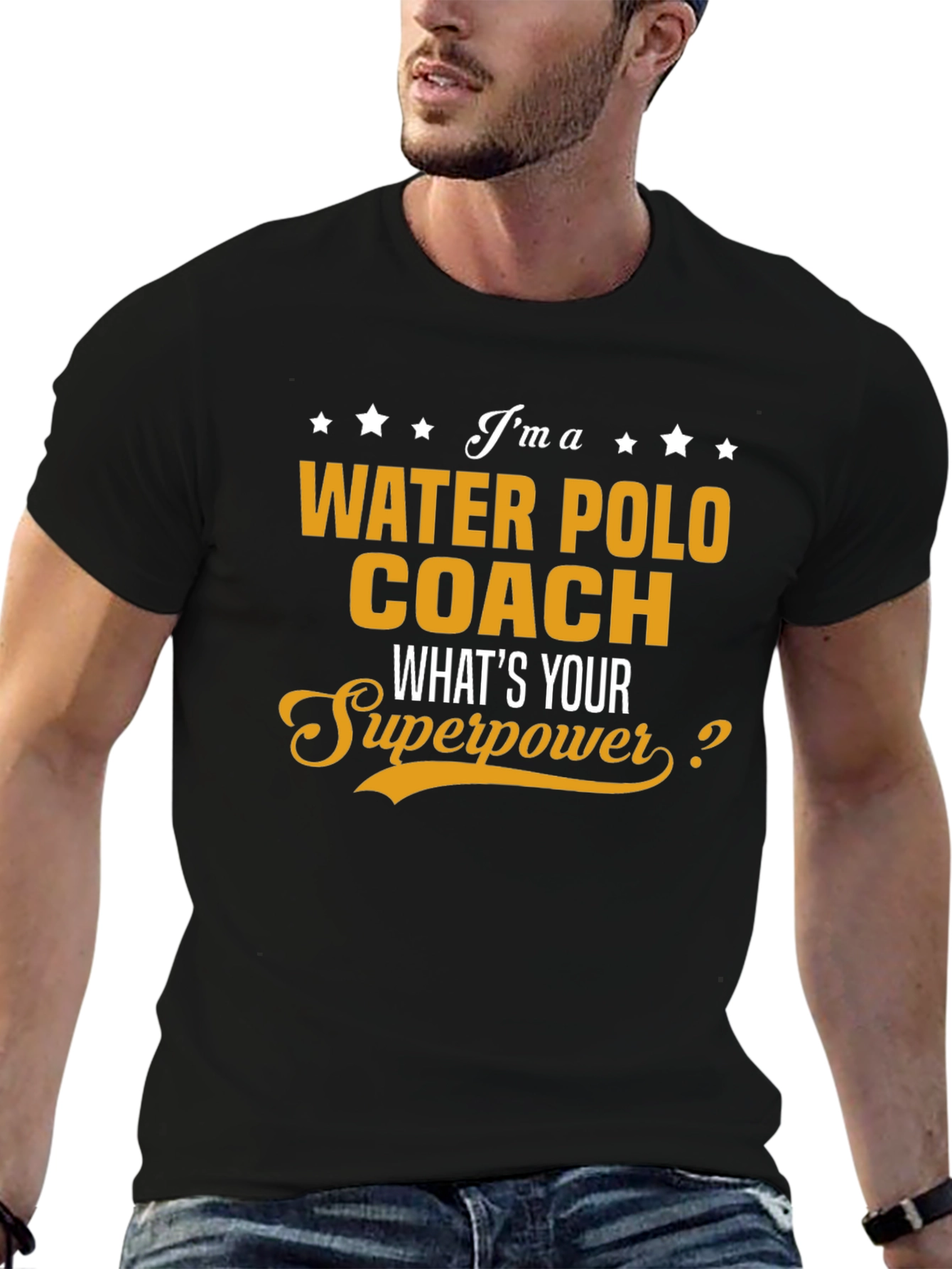 Water Polo Coach Superpower T-Shirt