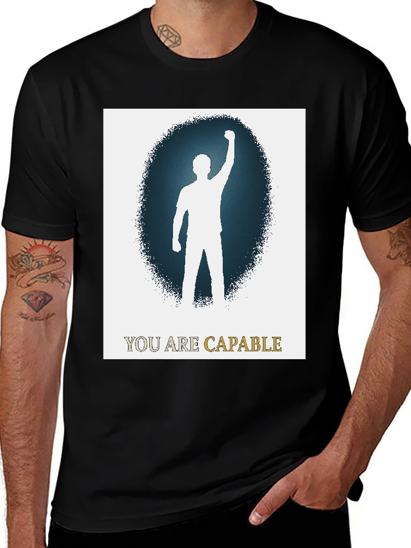Capable Graphic Tee - Motivational T-Shirt