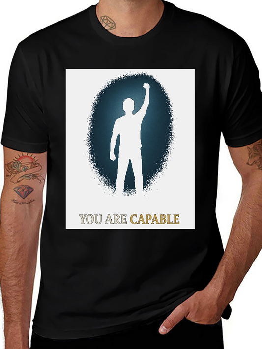 Capable Graphic Tee - Motivational T-Shirt