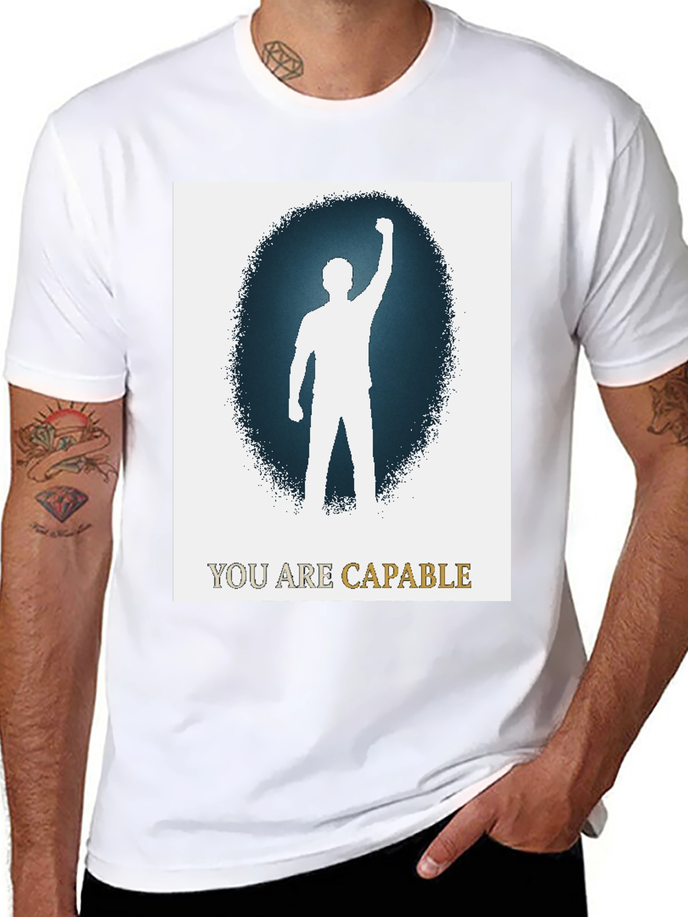 Capable Graphic Tee - Motivational T-Shirt