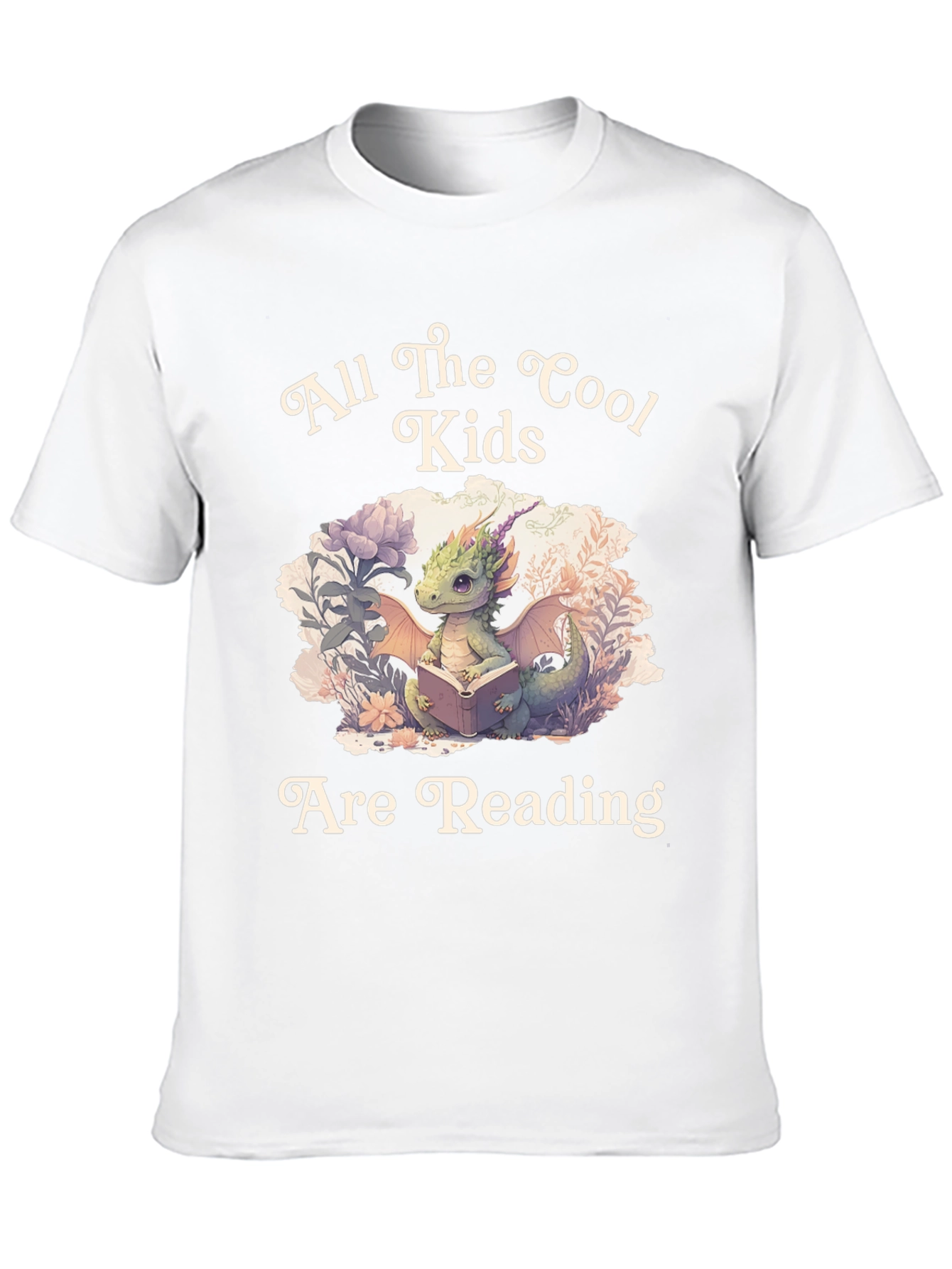 Cool Kids Read T-Shirt: Dragon Book Lover Tee
