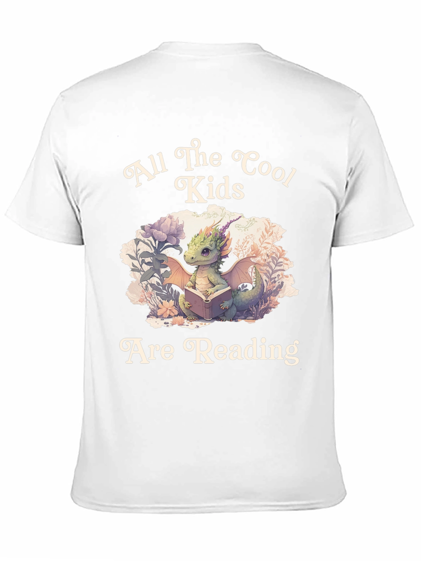 Cool Kids Read T-Shirt: Dragon Book Lover Tee