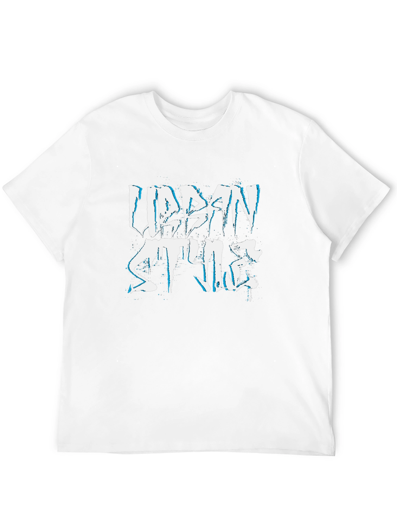 Urban Style Graphic Tee - Black