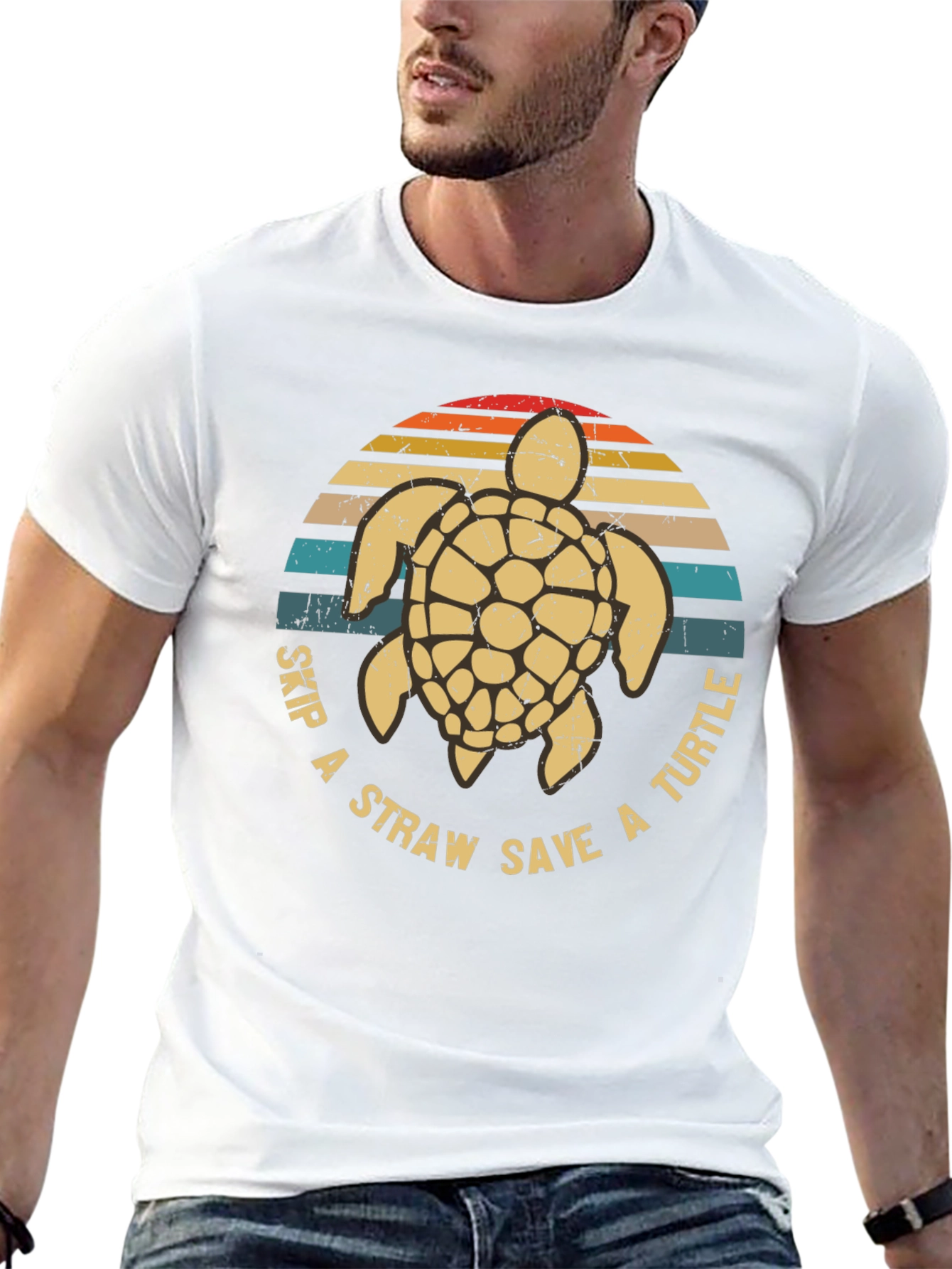 Save a Turtle Tee - Skip a Straw T-Shirt