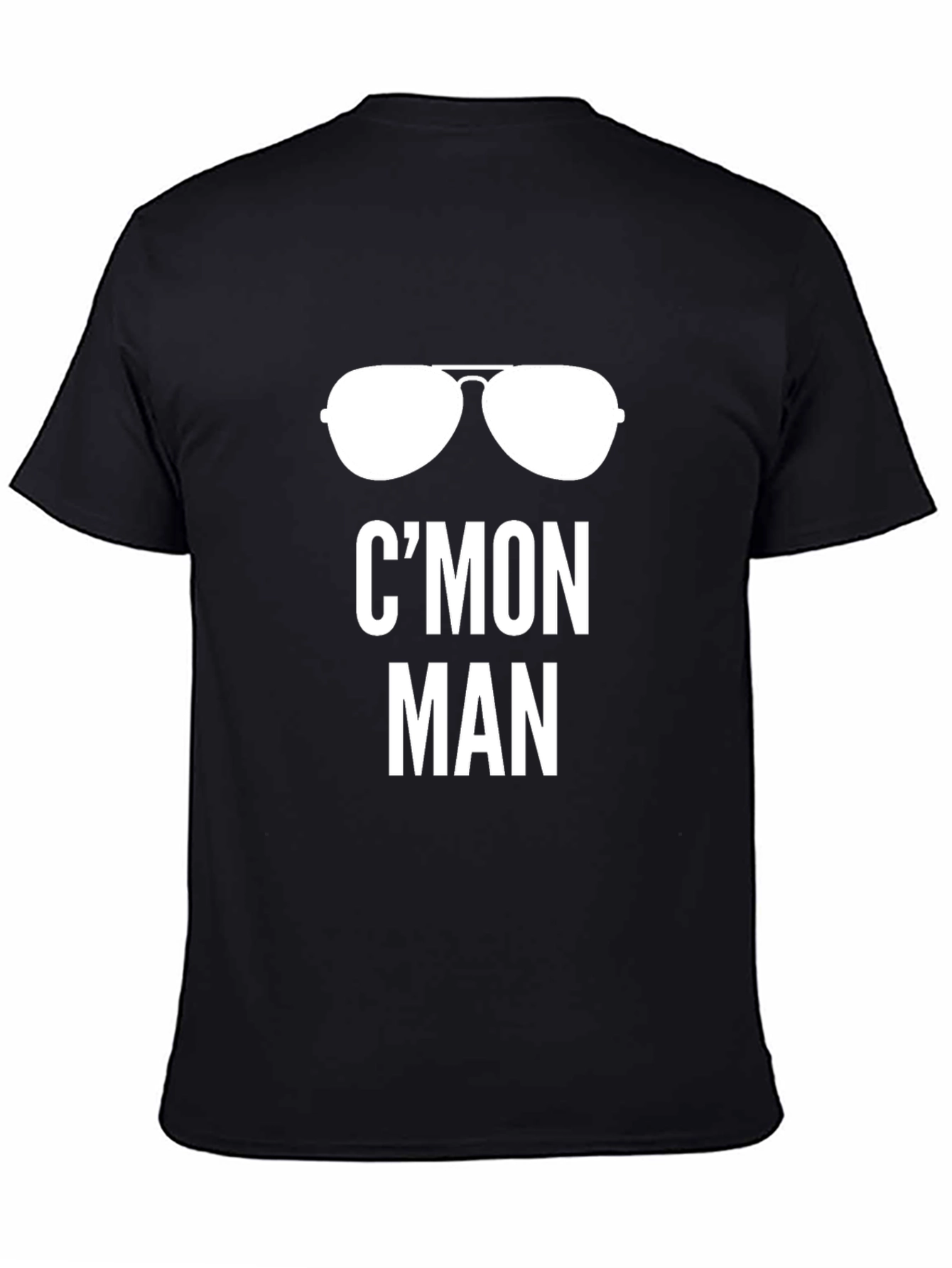 Cmon Man T-Shirt - Aviator Sunglasses Graphic Tee