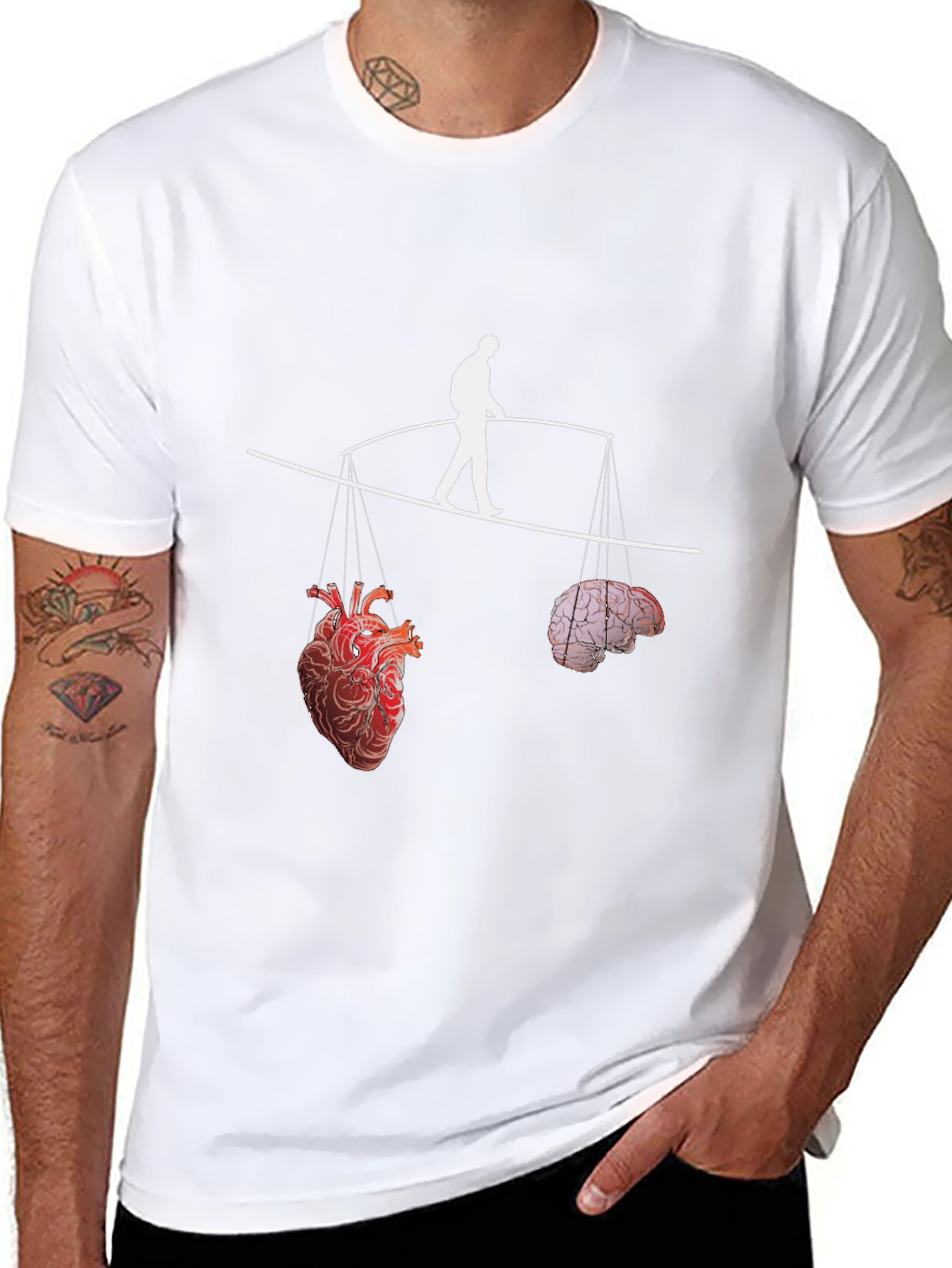 Heart and Brain Balance T-Shirt