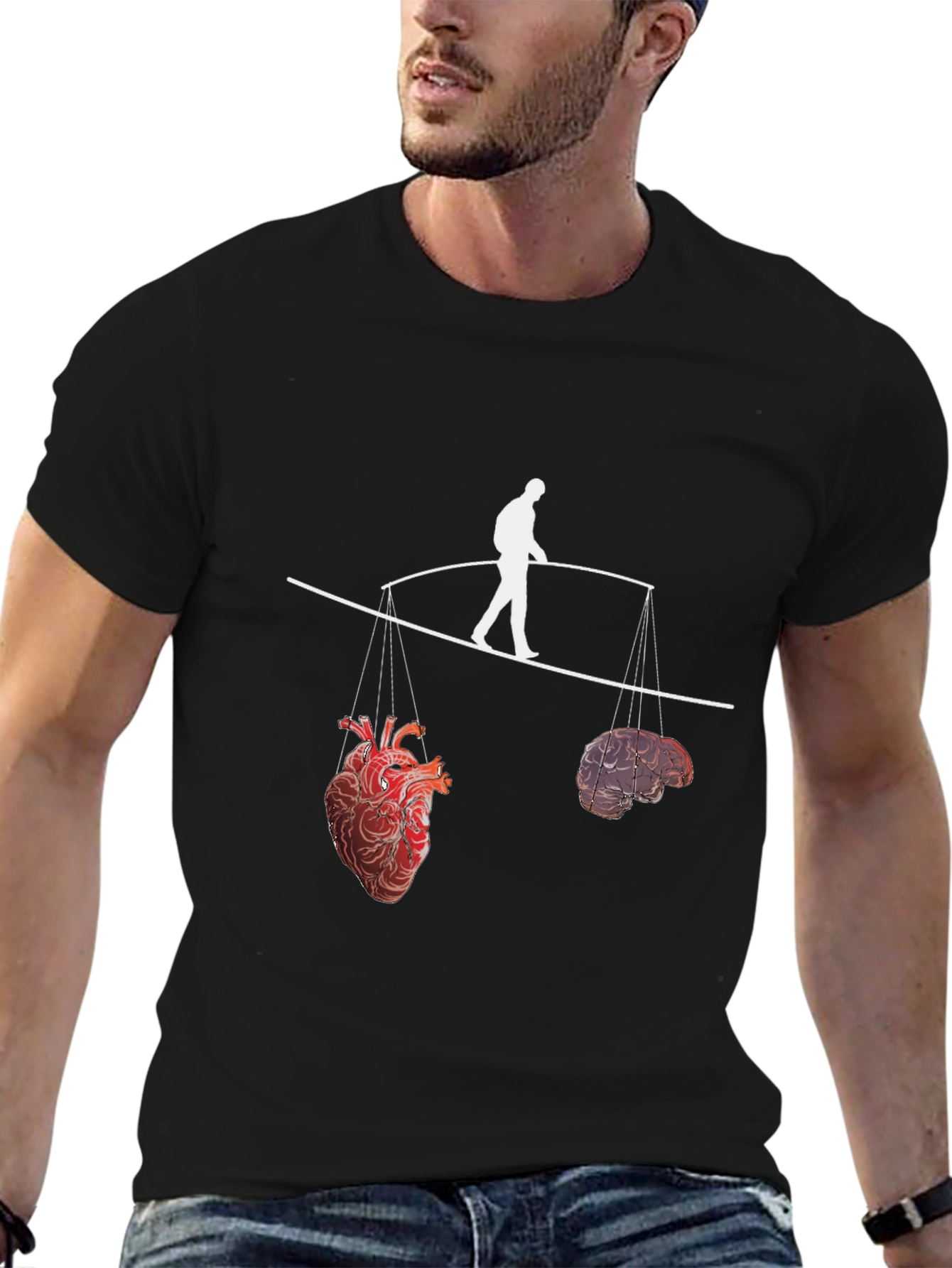 Heart and Brain Balance T-Shirt