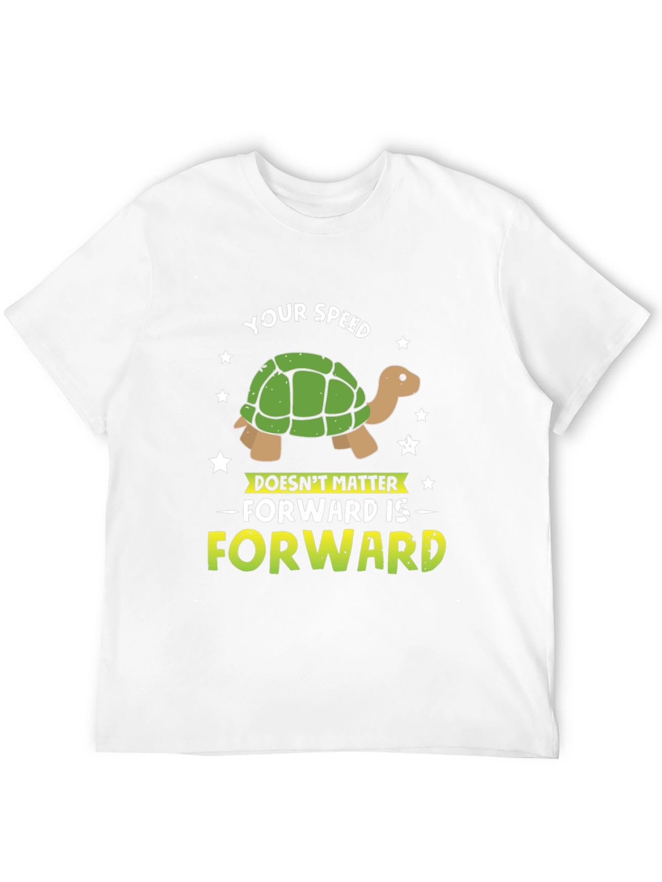Your Speed Doesnt Matter Turtle Graphic T-Shirt