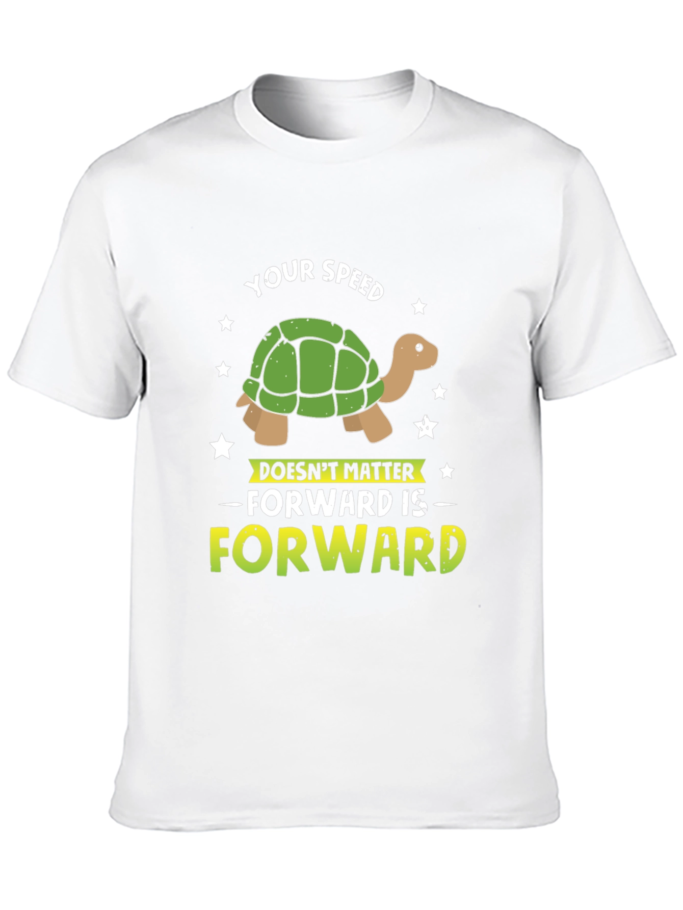 Your Speed Doesnt Matter Turtle Graphic T-Shirt