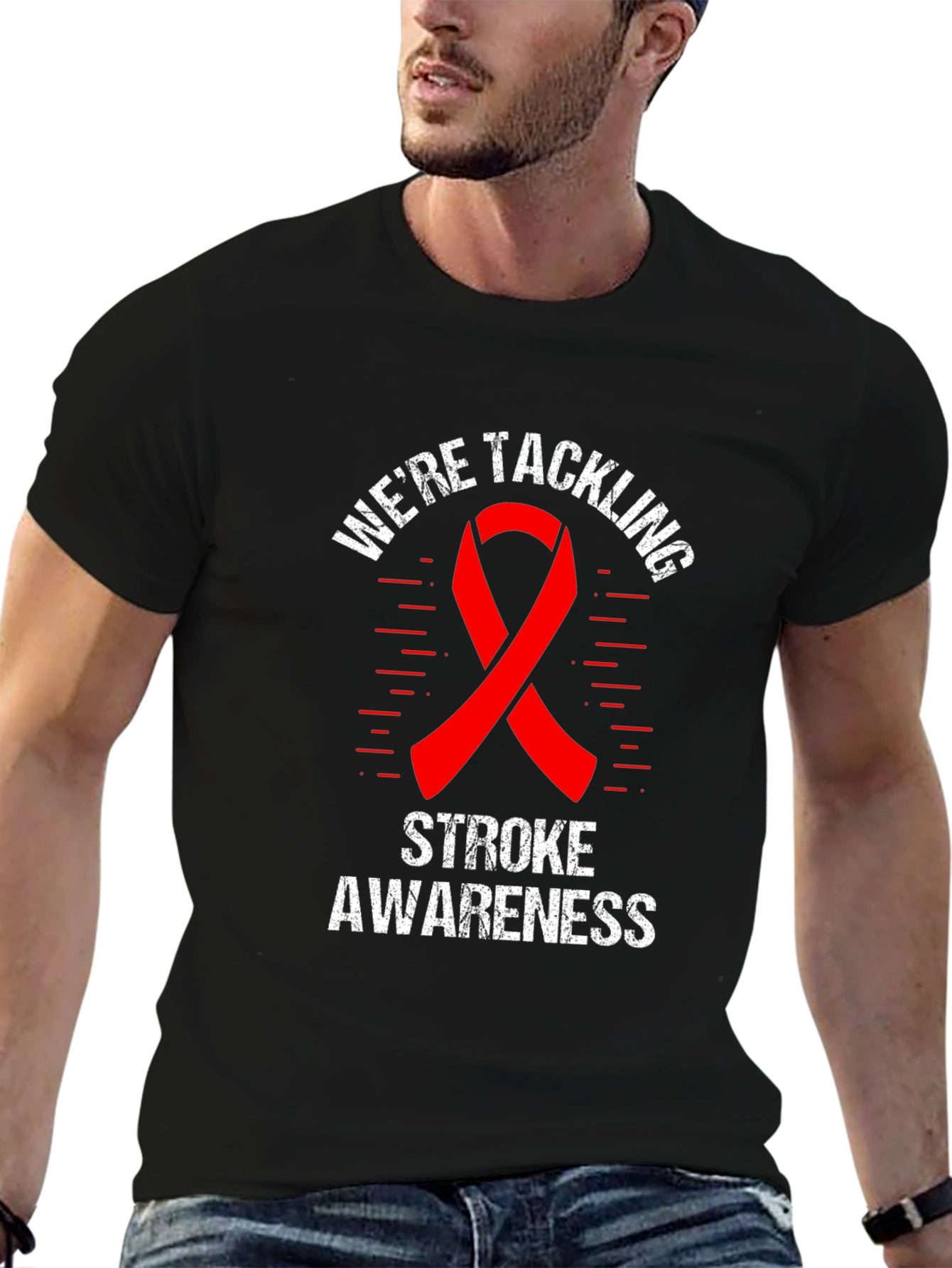Stroke Awareness Ribbon Tee