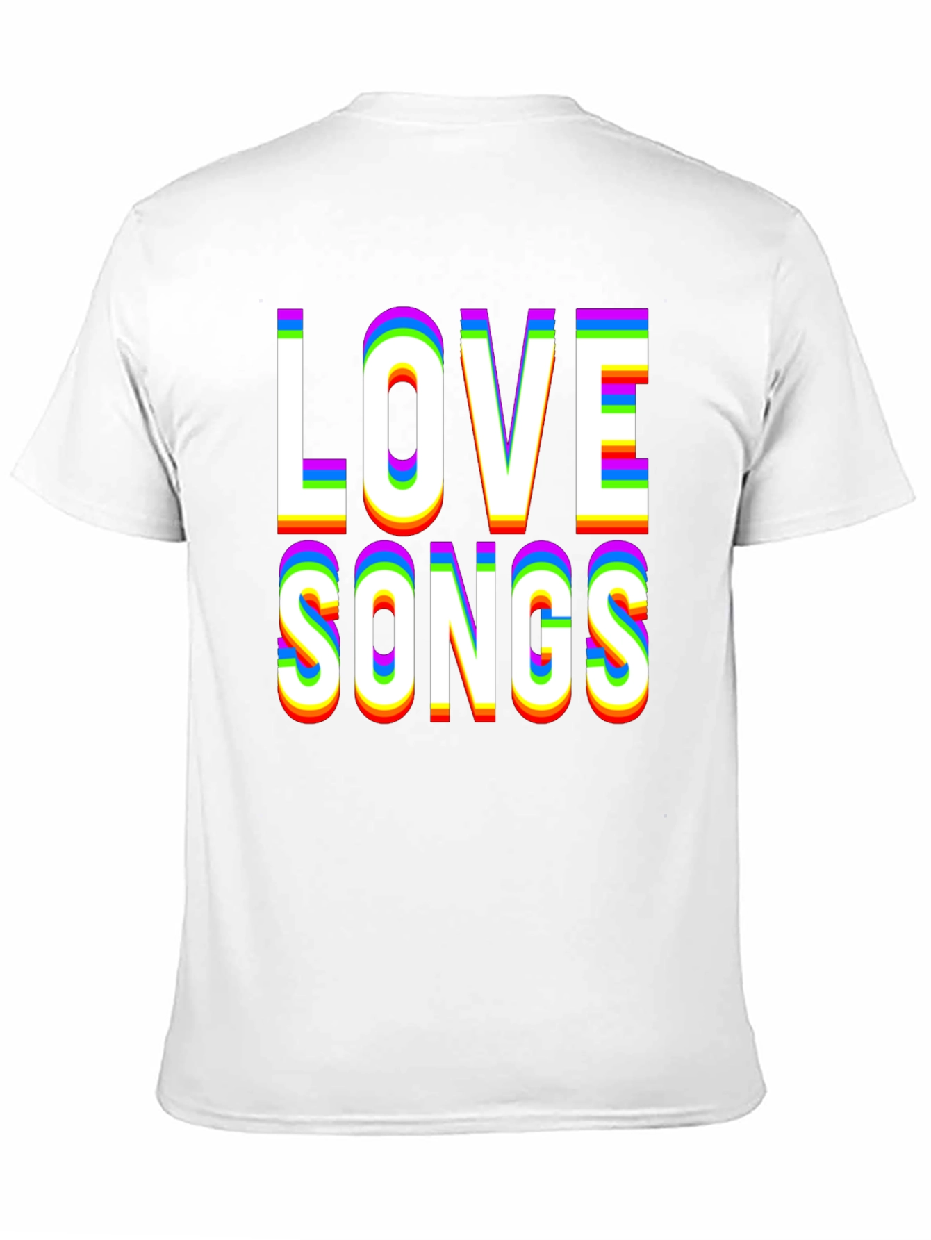Love Songs Graphic Print Black T-Shirt