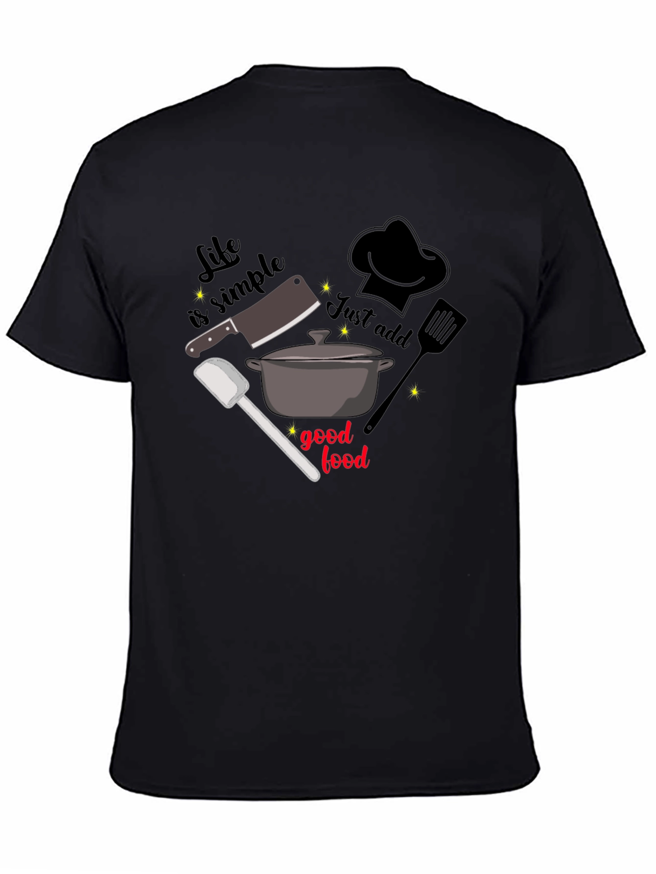 Life is Simple Foodie T-Shirt