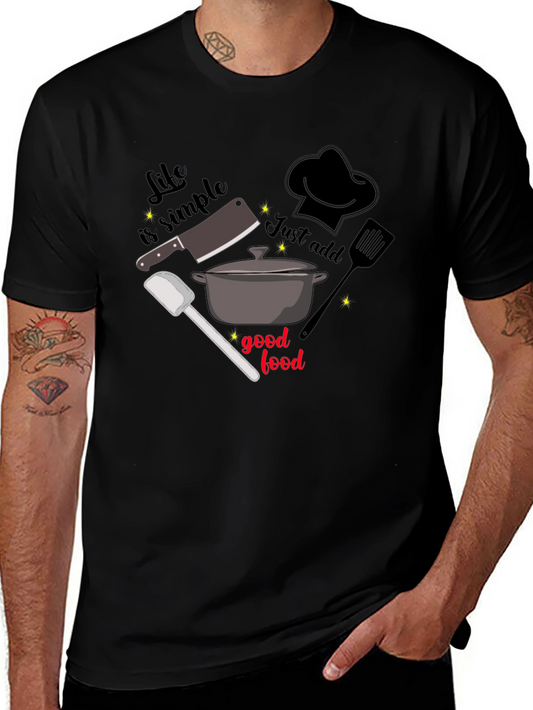 Life is Simple Foodie T-Shirt