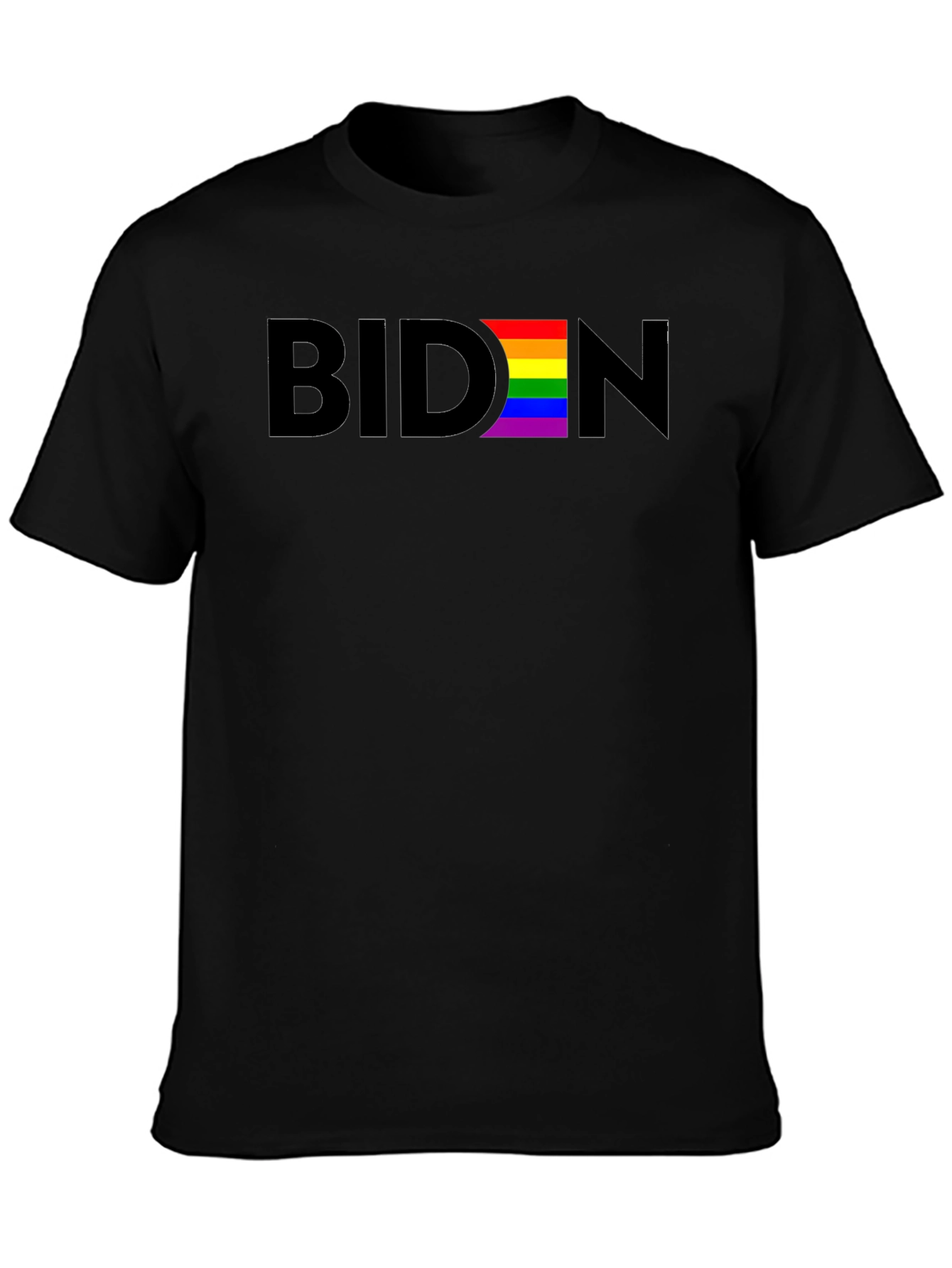 Biden Pride LGBTQ+ T-Shirt - Black