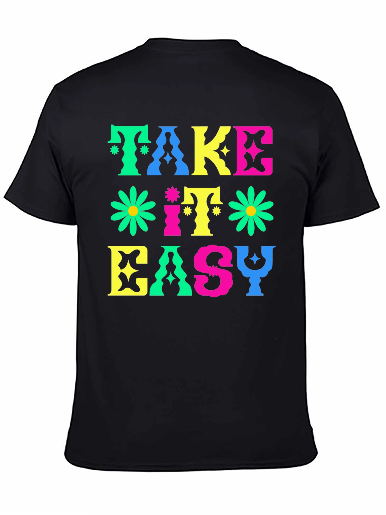 Retro Take It Easy Graphic T-Shirt