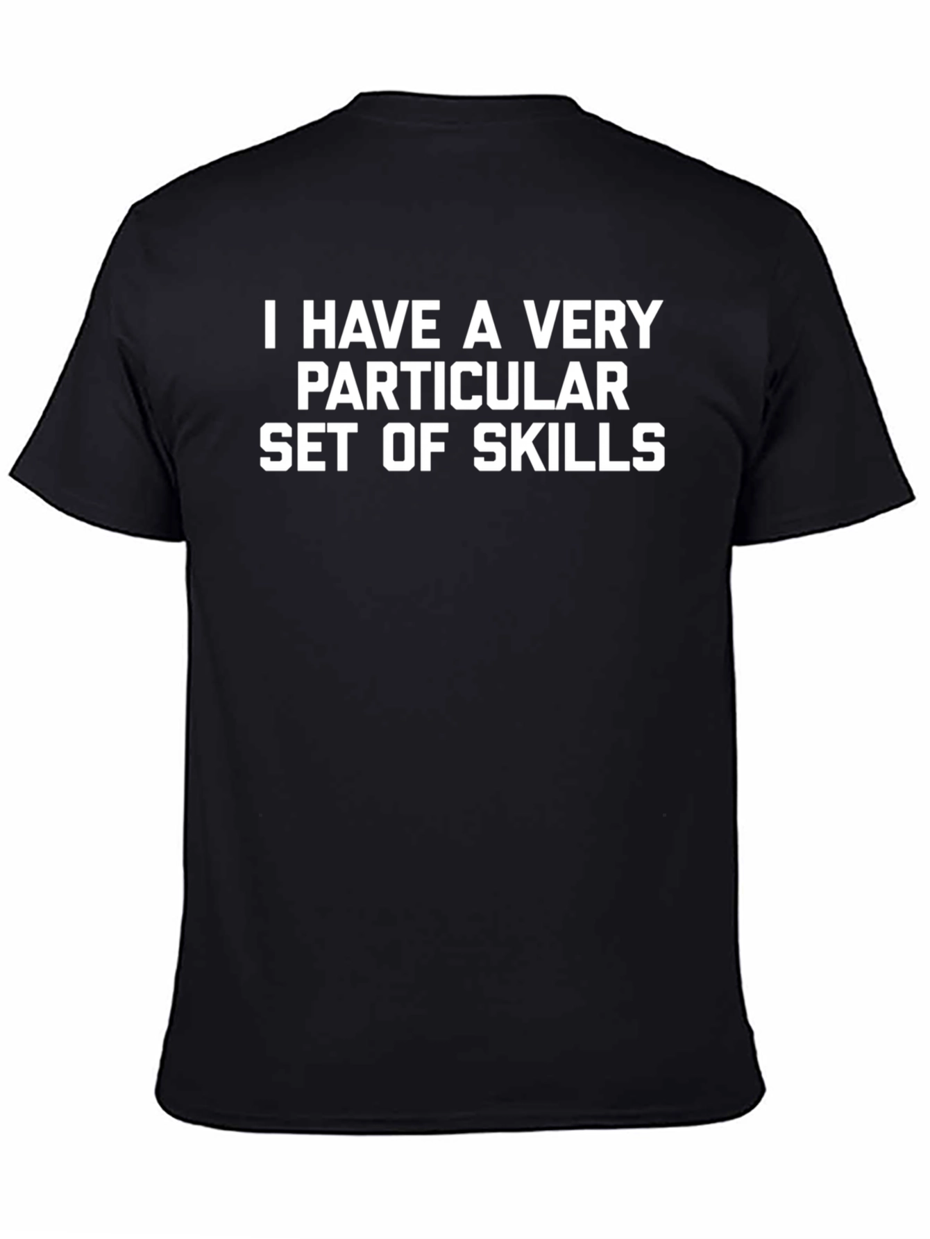 Skills Graphic Tee - Black Cotton Blend