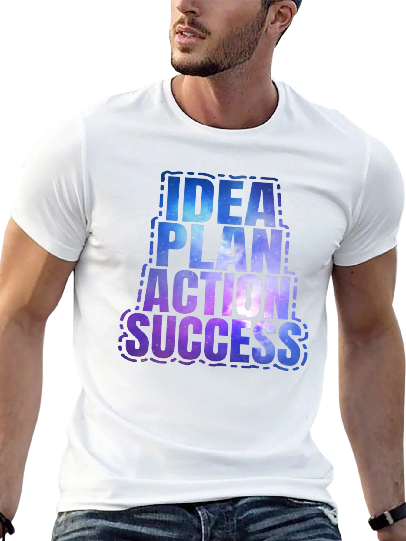 Idea Plan Action Success Graphic T-Shirt