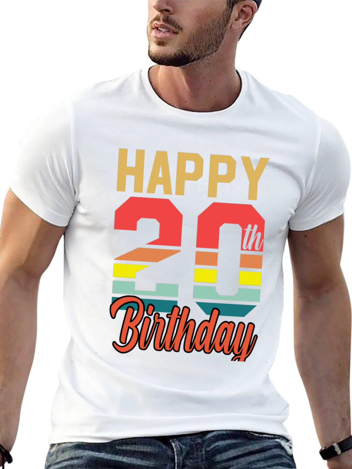 Happy 20th Birthday T-Shirt