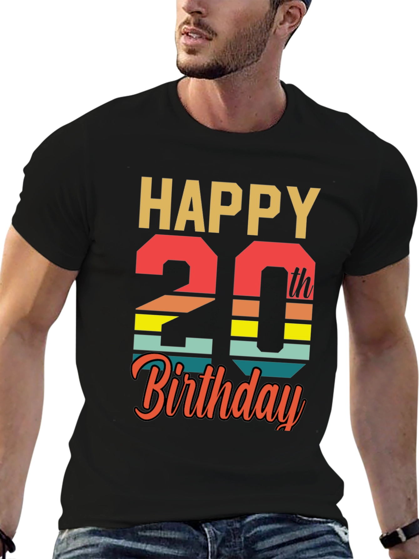 Happy 20th Birthday T-Shirt