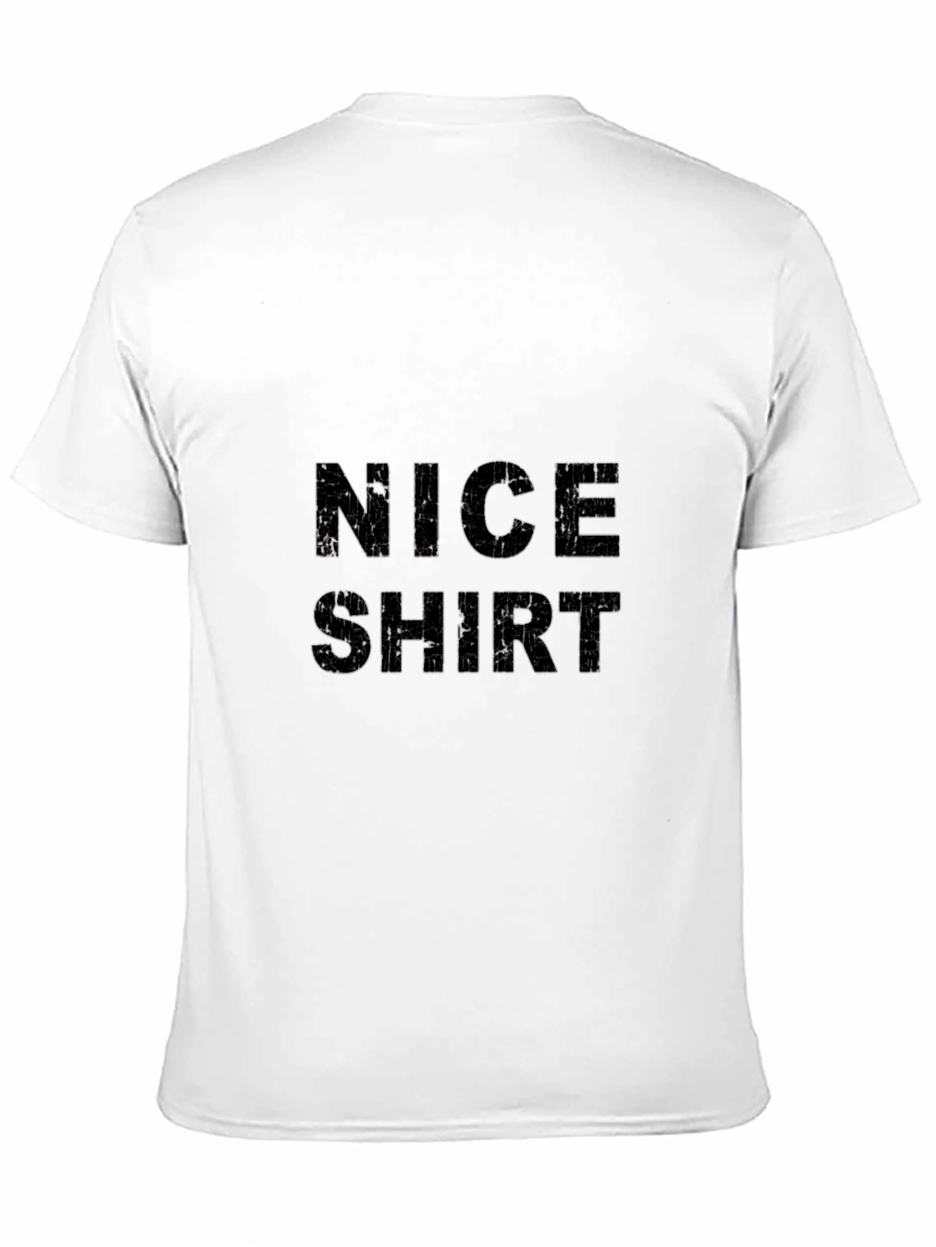 Nice Shirt Black Graphic Tee
