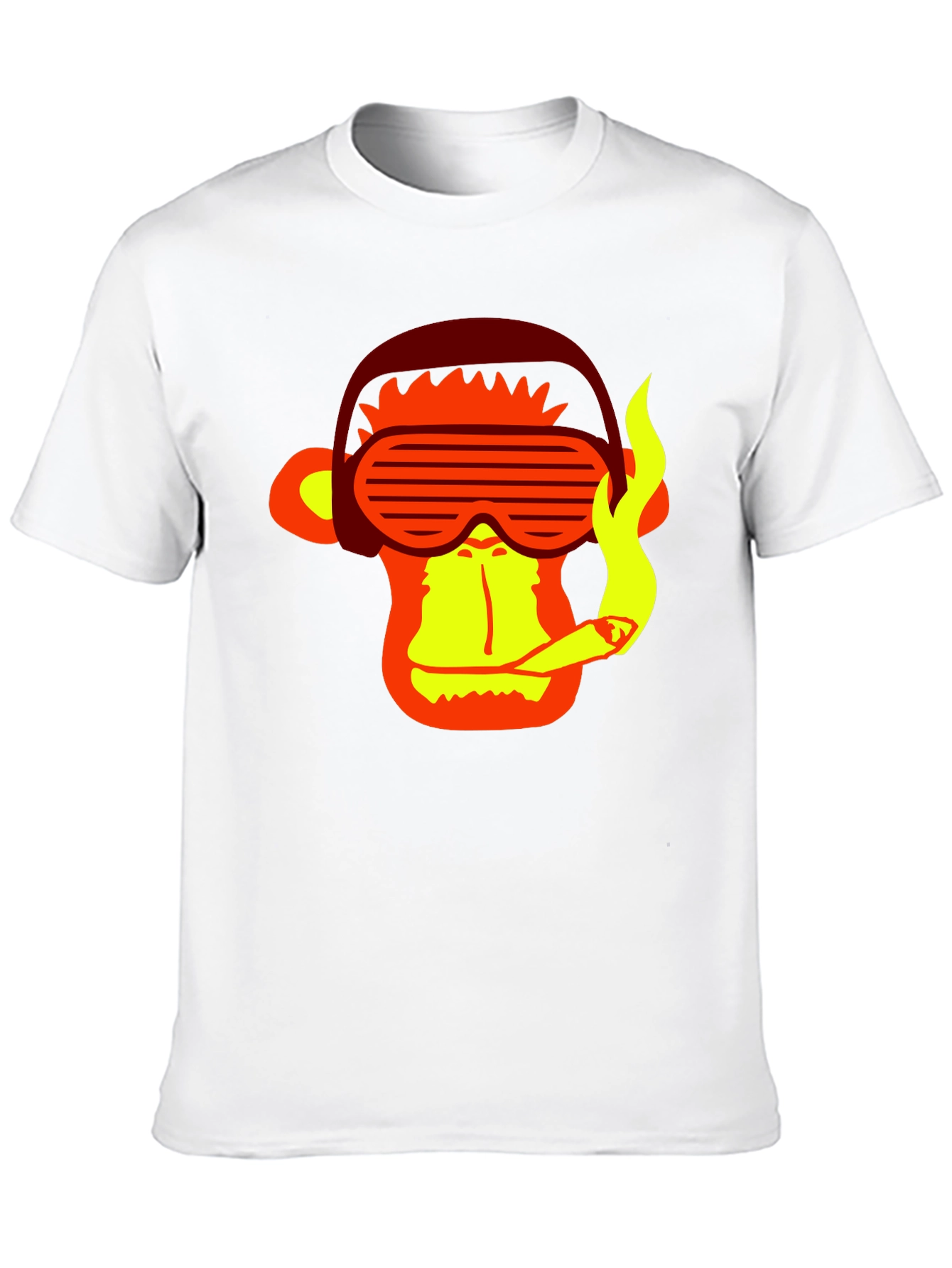 Cool Monkey Graphic Tee - Stylish Black T-Shirt