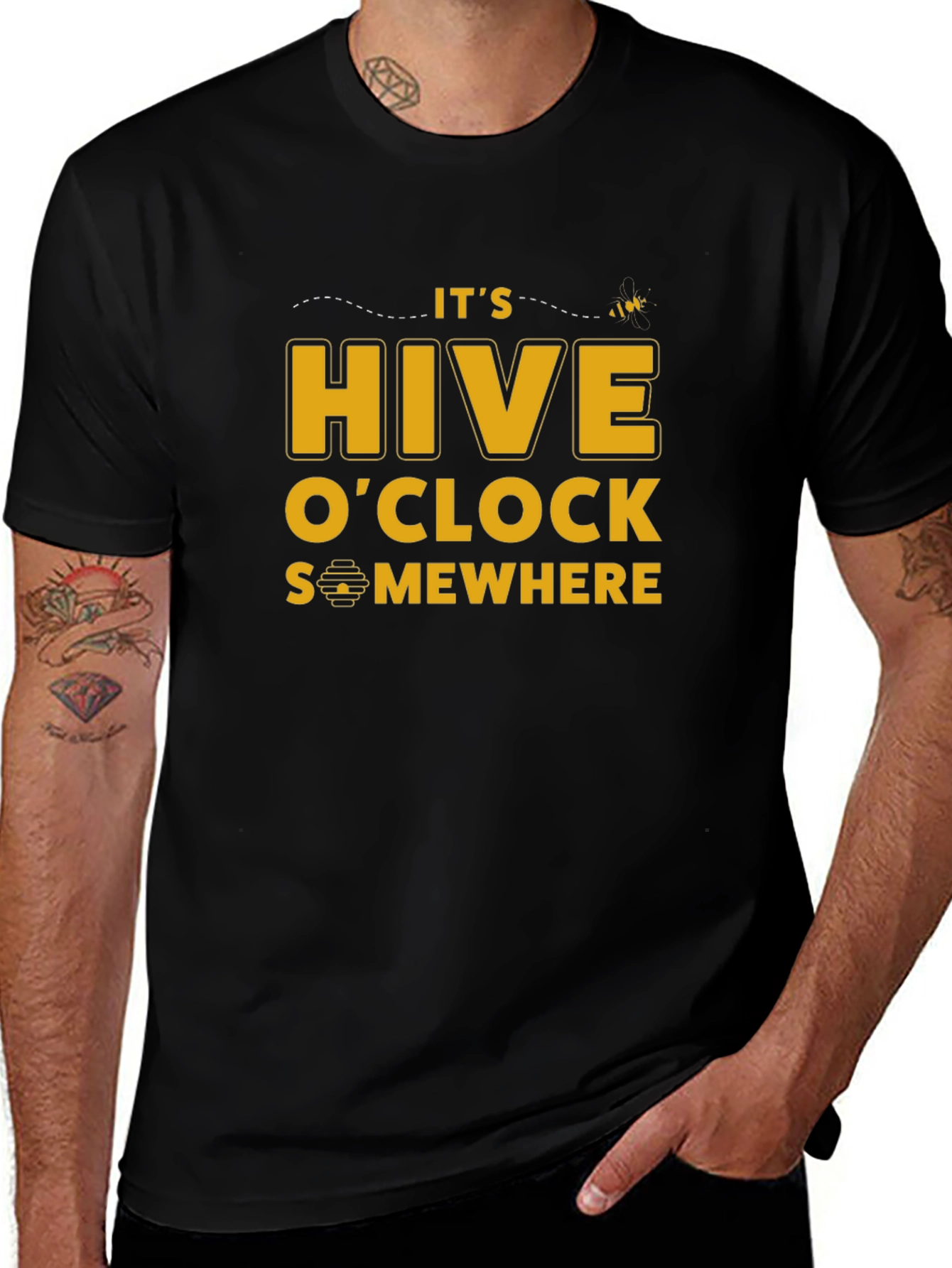 Its Hive OClock Somewhere T-Shirt